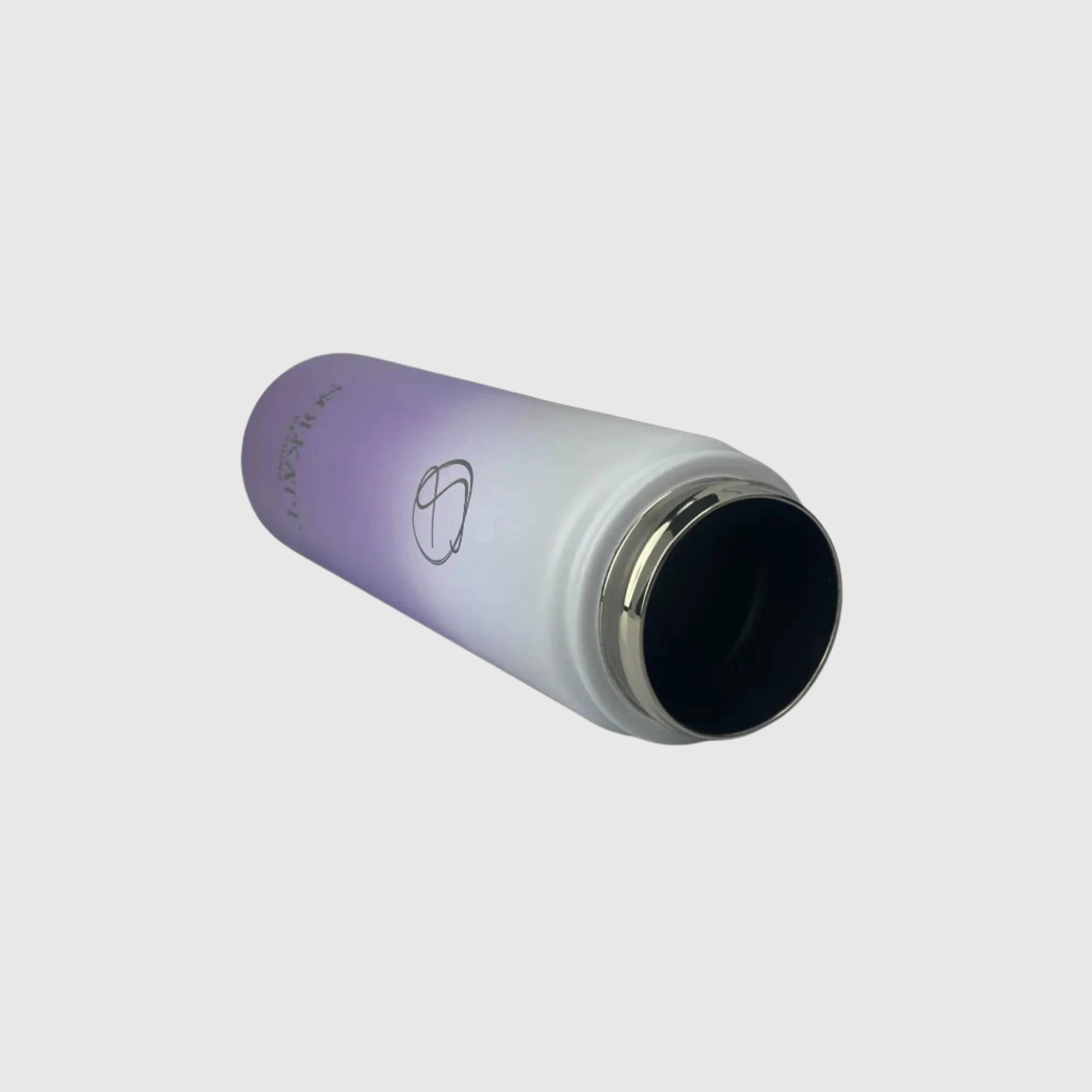 Lavender Lilac Stainless Steel Insulated Water Bottle 650ml (22oz) - Keeps Drinks Hot/Cold for 24 Hours - Perfect for Hiking, Gym & Outdoor Activities