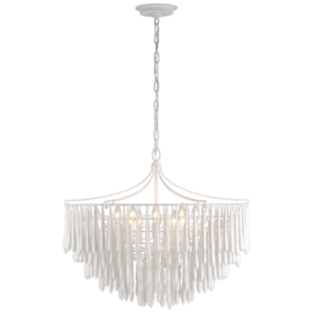 Elegant Tara Chandelier - Modern Crystal Ceiling Light Fixture for Dining Room, Living Room & Bedroom | Perfect for Home Decor & Wedding Events