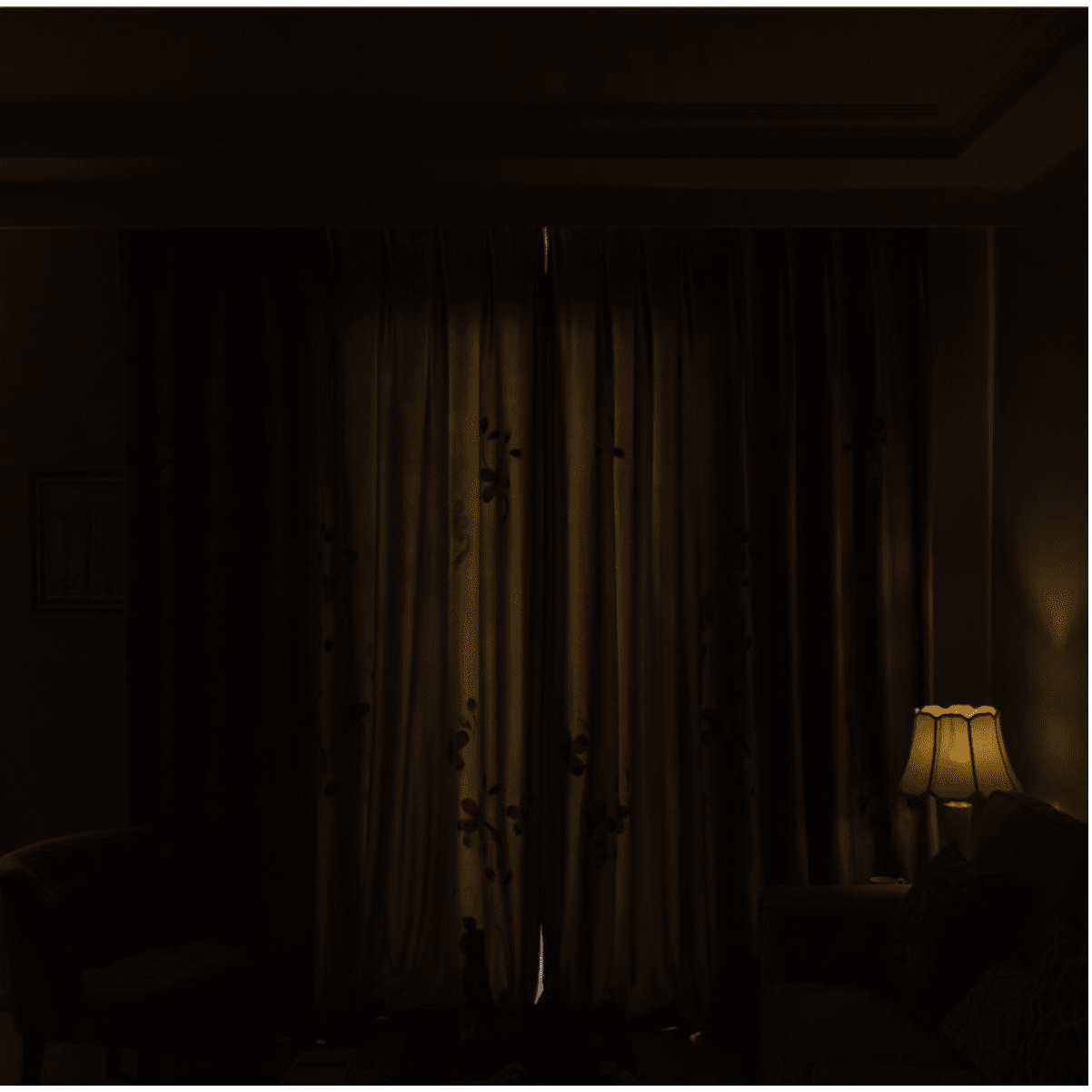 Astor Rideaux Warm Flower Hand Printed Blackout Curtains - Purple | Thermal Insulated Drapes for Bedroom & Living Room | Noise Reducing Window Treatments for Home Decor