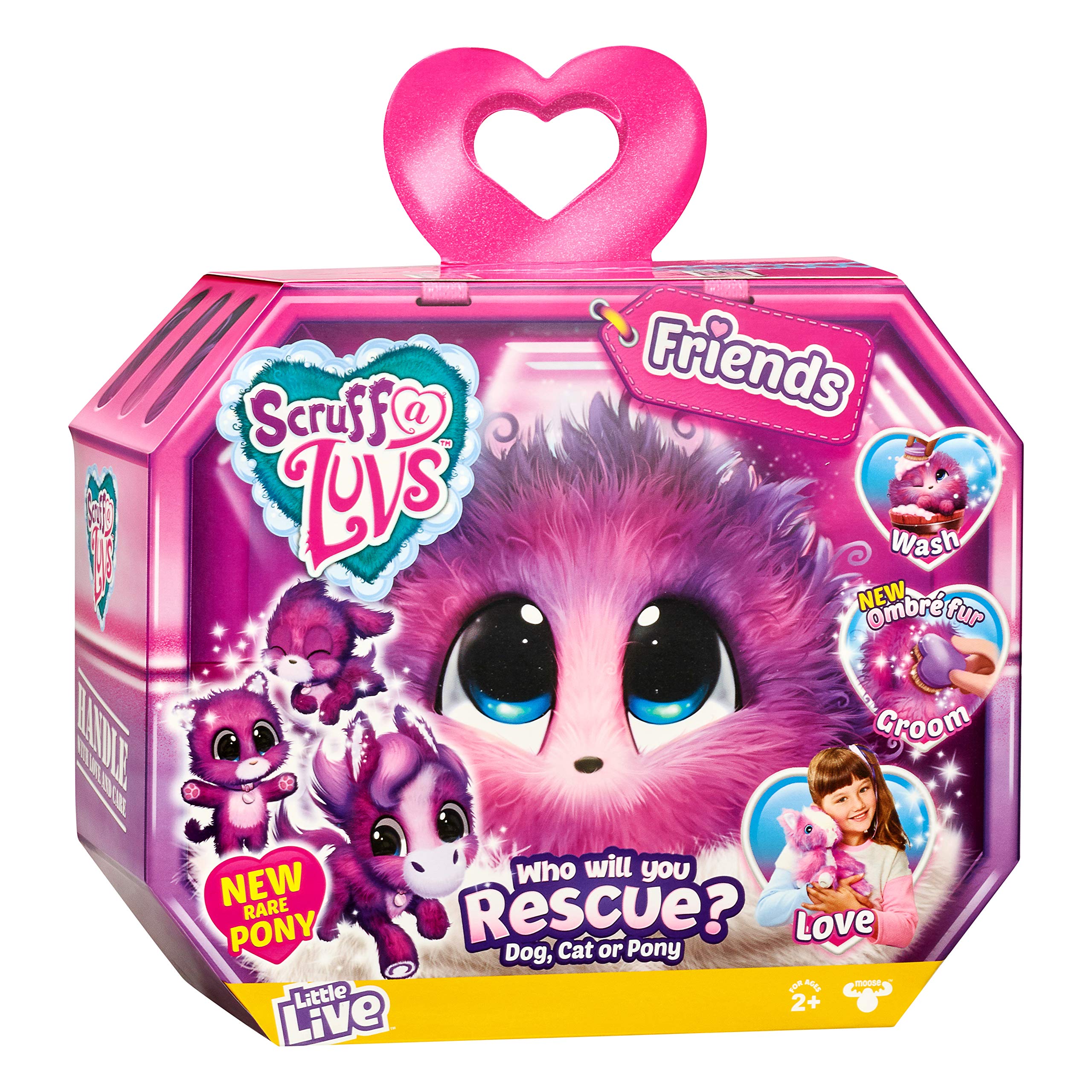 Little Live Scruff-a-Luvs Plush Mystery Rescue Pet Toy - Adopt & Groom Stuffed Animal for Kids - Perfect Gift for Birthday & Christmas Playtime