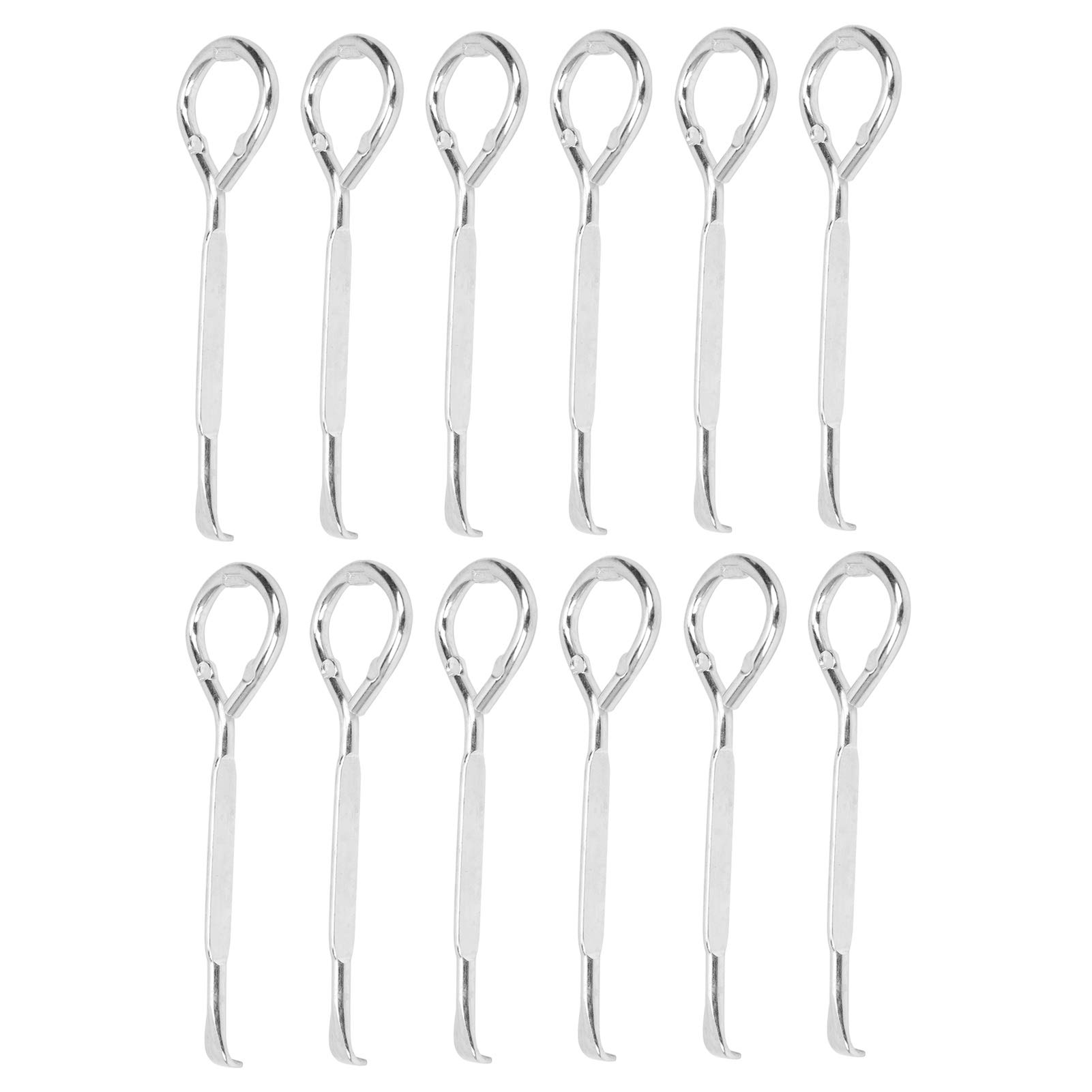 Premium Manual Can Opener - Heavy Duty M10 Steel Paint Can Opener Tool (12 Pack) for Paint Buckets, Beer Cans & Food Cans | Durable Kitchen & Workshop Accessory for Home, Restaurant & DIY Projects