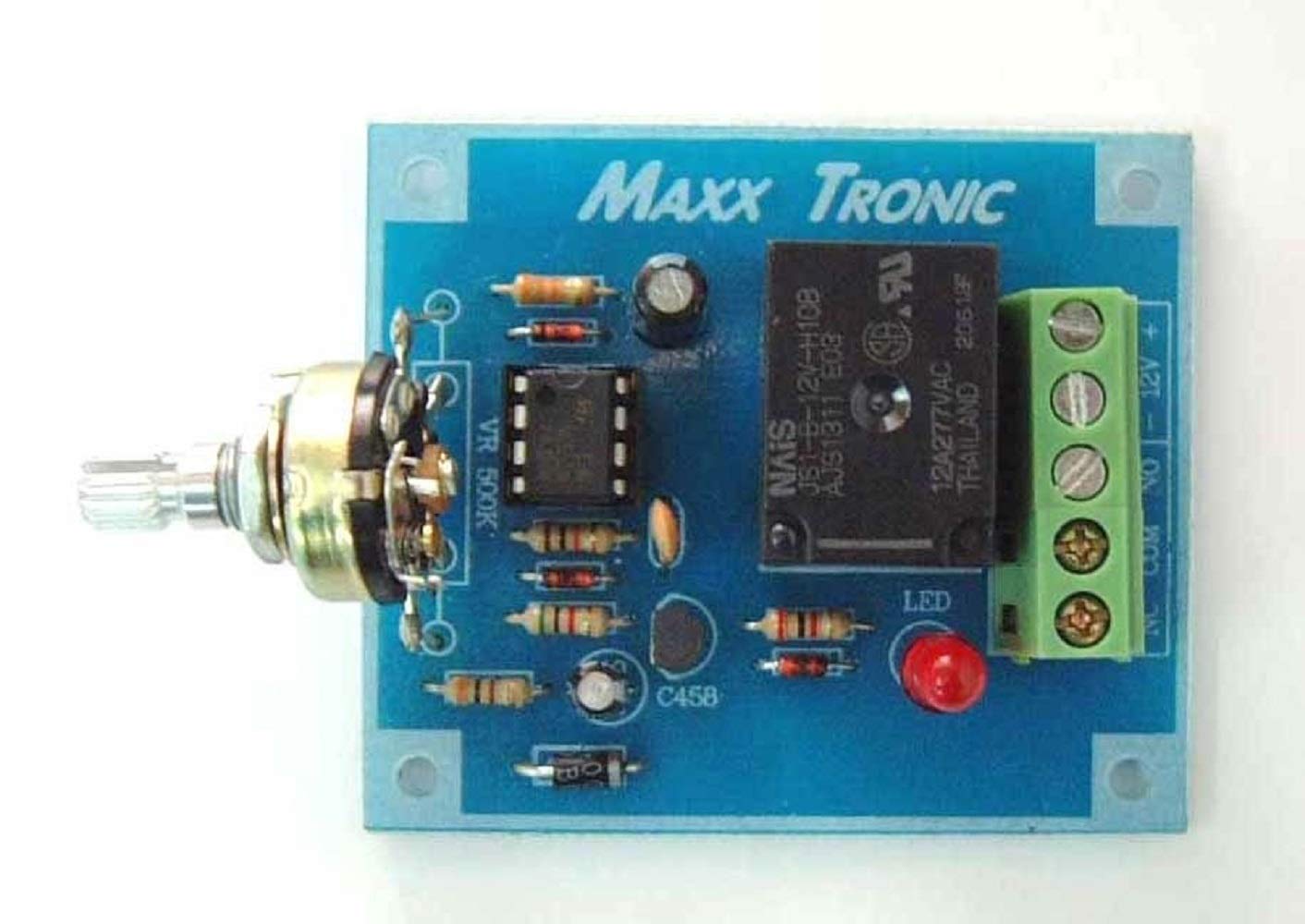 12VDC Windshield Wiper Timer Car Motor Kit - Adjustable 3-30 Seconds Delay - DIY Automotive Wiper System Upgrade for Rainy Weather Driving