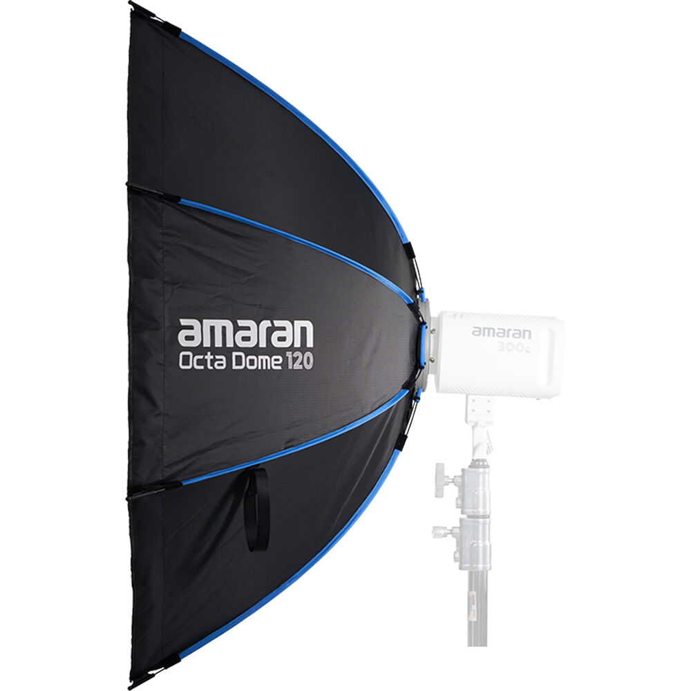 120cm Amaran Octa Dome Softbox - 4' Professional Photography Lighting for Studio, Portrait & Video Production