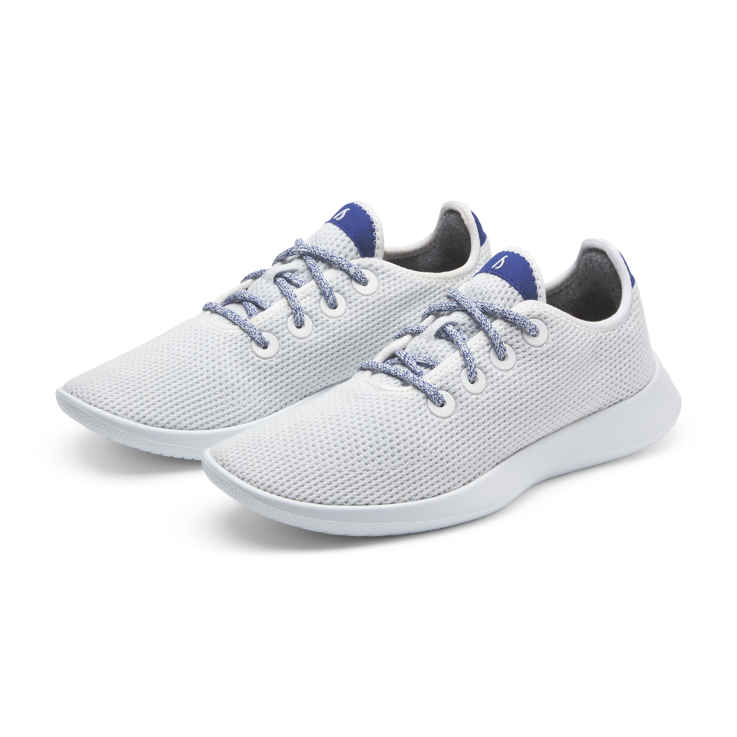 Women's Tree Runner Sneakers - Blizzard/Hazy Cobalt with Clarity Blue Sole | Lightweight Eco-Friendly Running Shoes for Women | Perfect for Jogging, Gym Workouts & Casual Wear