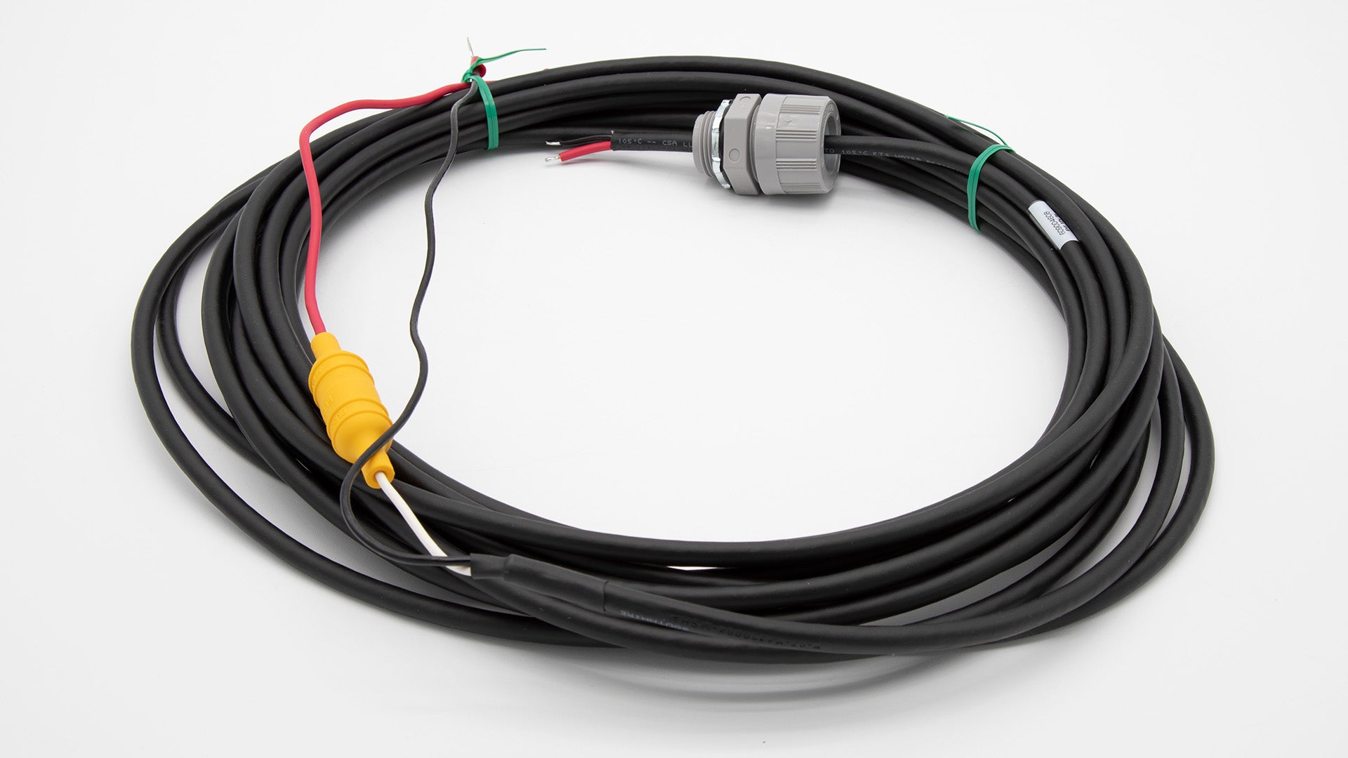 12V DC External Power Cable for Signature® Meter - Compatible with Digital Meters, Power Supplies & Outdoor Monitoring Devices