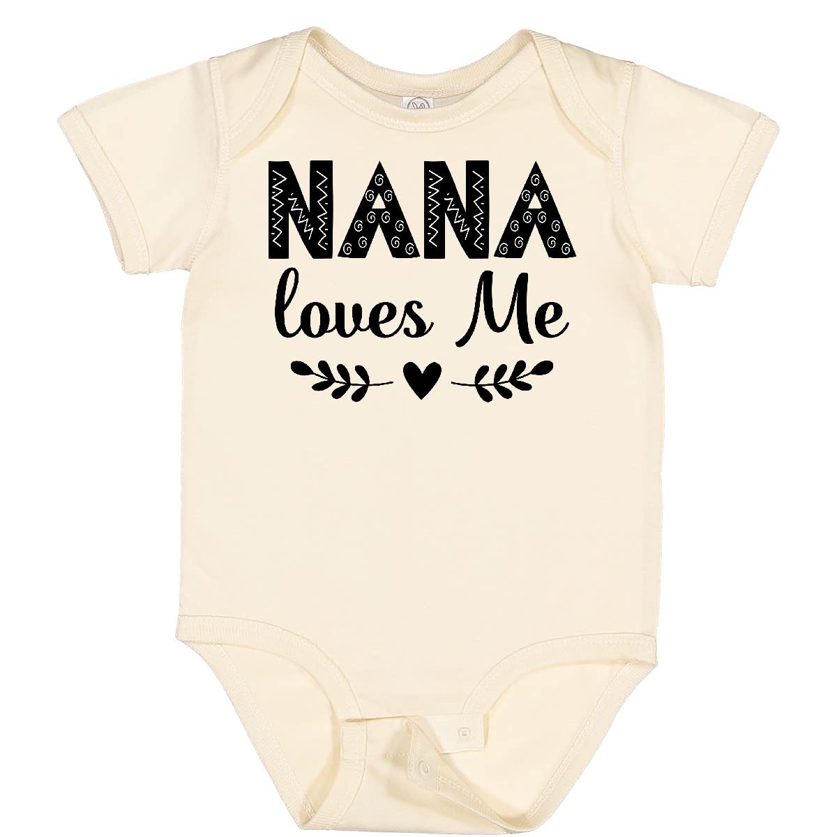 Inktastic Nana Baby Girl Clothes - Cute Baby Bodysuit for Newborns & Infants | Soft Cotton Onesie for Playtime, Photo Shoots & Everyday Wear