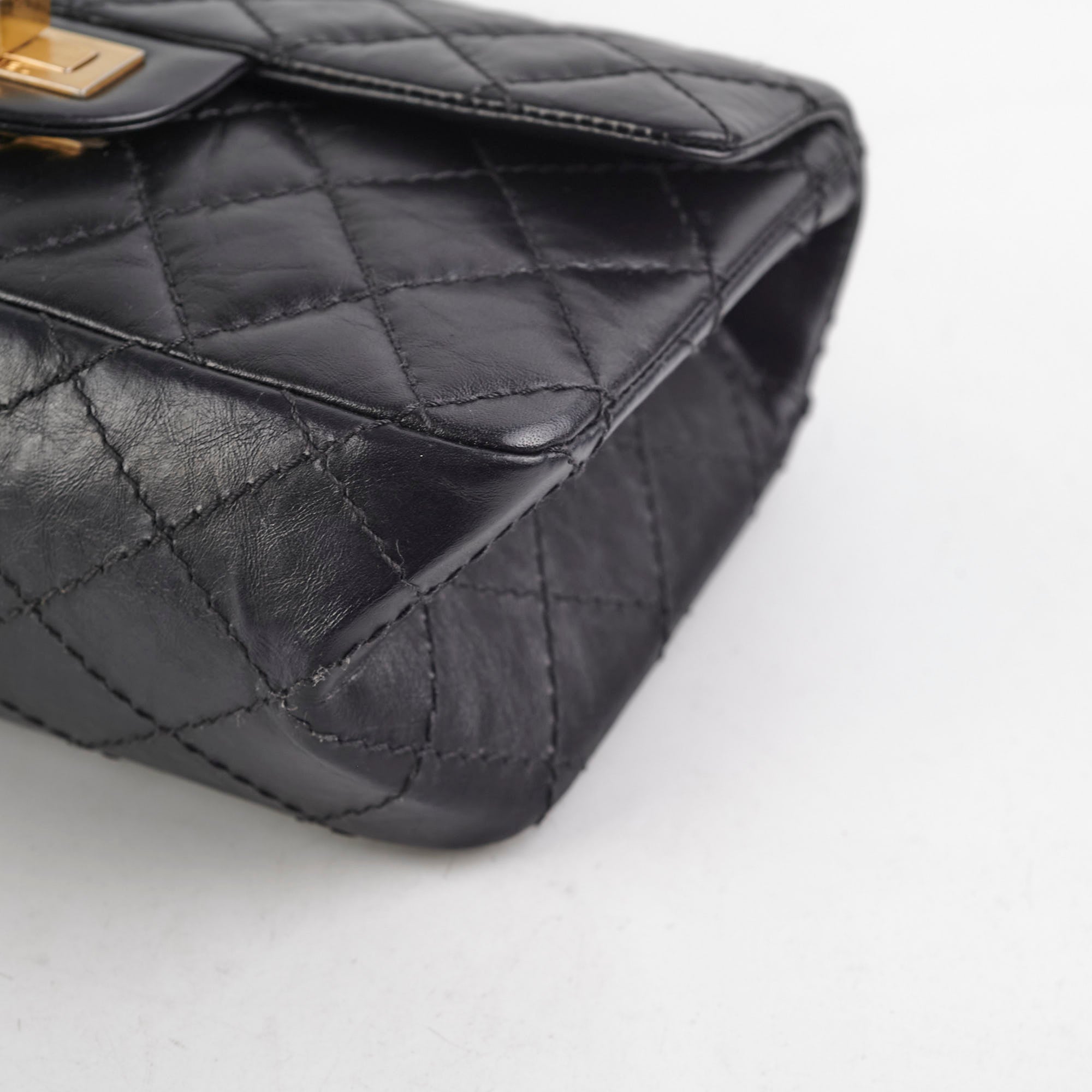 Chanel Mini Reissue 2.55 Classic Flap Bag in Black - Perfect for Evening Events, Date Nights & Luxury Fashion Collectors