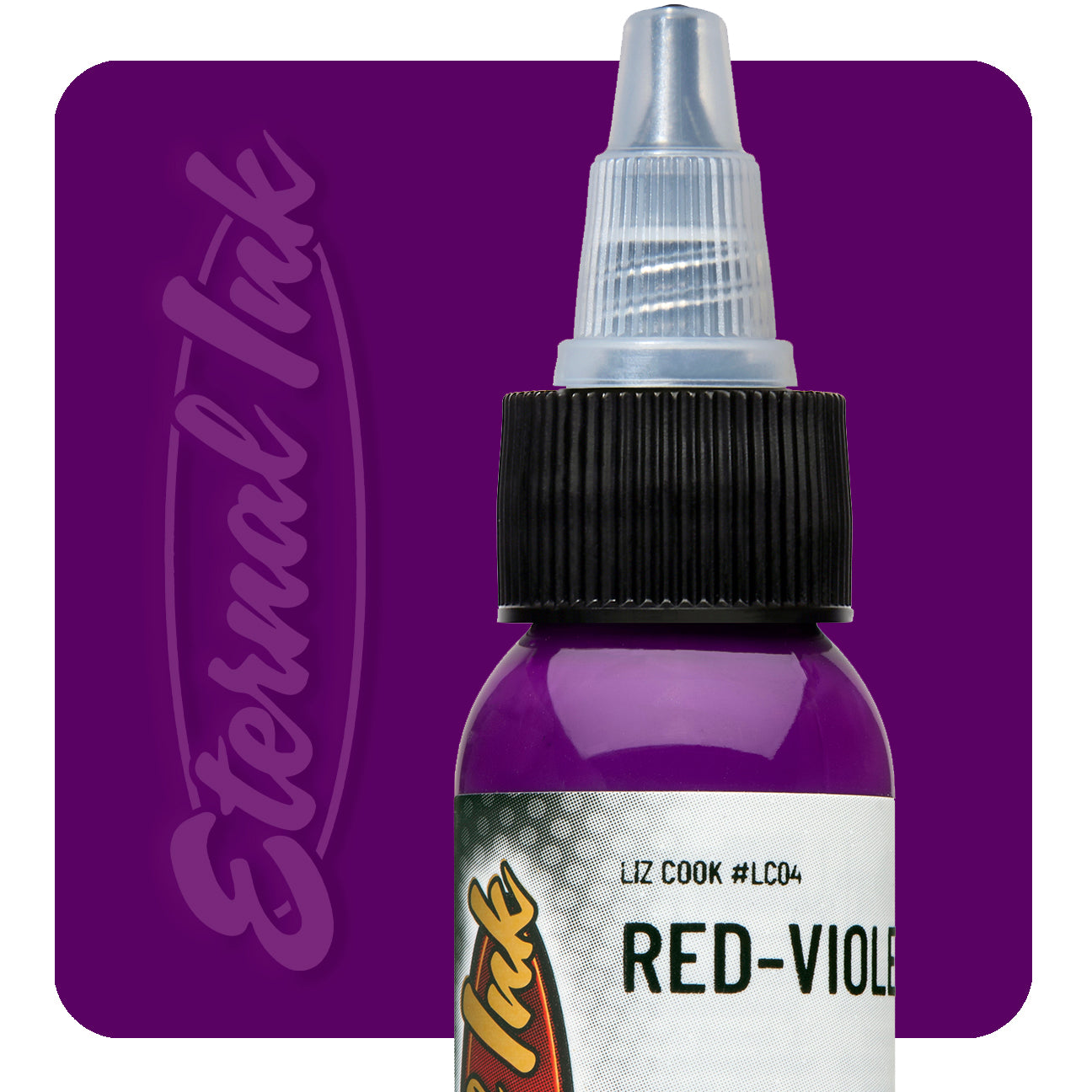 Eternal Liz Cook Red Violet Ink 1oz - Premium Calligraphy Ink for Fountain Pens, Dip Pens & Art Projects - Perfect for Lettering, Scrapbooking & Creative Writing