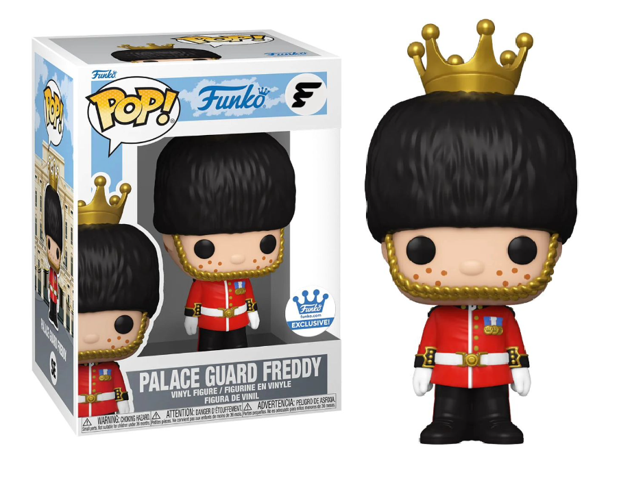 Funko Pop! Vinyl Figure - Palace Guard Freddy | Exclusive Collectible Toy for Display & Gifts | Perfect for Funko Fans & Pop Culture Enthusiasts