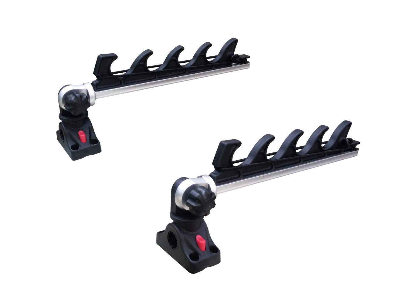 Brocraft Crappie Fishing Rod Holder & Transport Rack - Boat Rod Storage System for Anglers | Perfect for Boat, Kayak, and Shore Fishing Organization