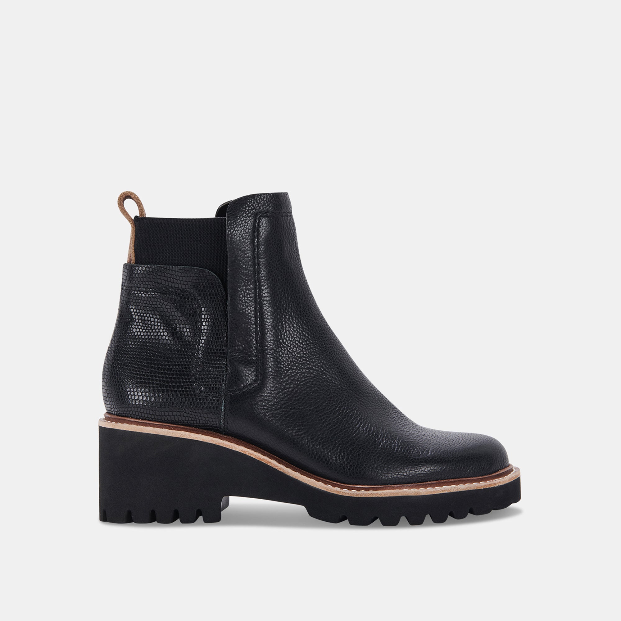 HUEY H2O Wide Booties - Black Leather Waterproof Shoes for Men & Women | Perfect for Hiking, Fishing, and Outdoor Adventures