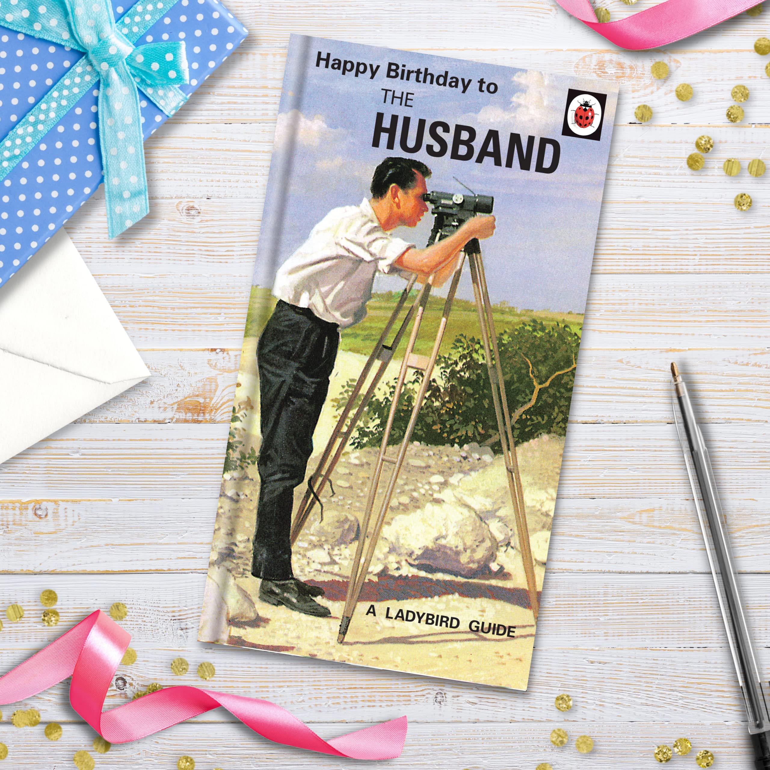 Danilo Promotions Happy Birthday Card for Husband - Funny & Heartfelt Husband Birthday Greeting Card - Perfect for Anniversaries, Special Occasions & Romantic Surprises