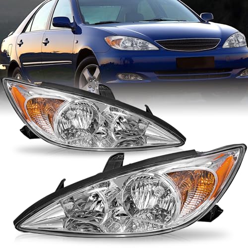 Chrome Housing with Amber Reflector
