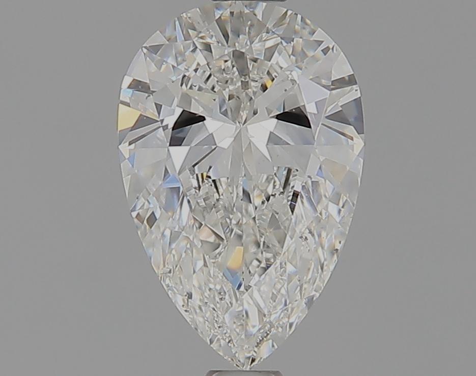 1.01 Carat F Color SI1 Clarity Pear Shaped Loose Diamond for Engagement Rings & Fine Jewelry