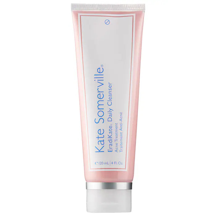 Kate Somerville EradiKate™ 3% Sulfur Daily Facial Cleanser & Acne Treatment - Gentle Exfoliating Wash for Oily, Acne-Prone Skin - Morning & Night Skincare Routine