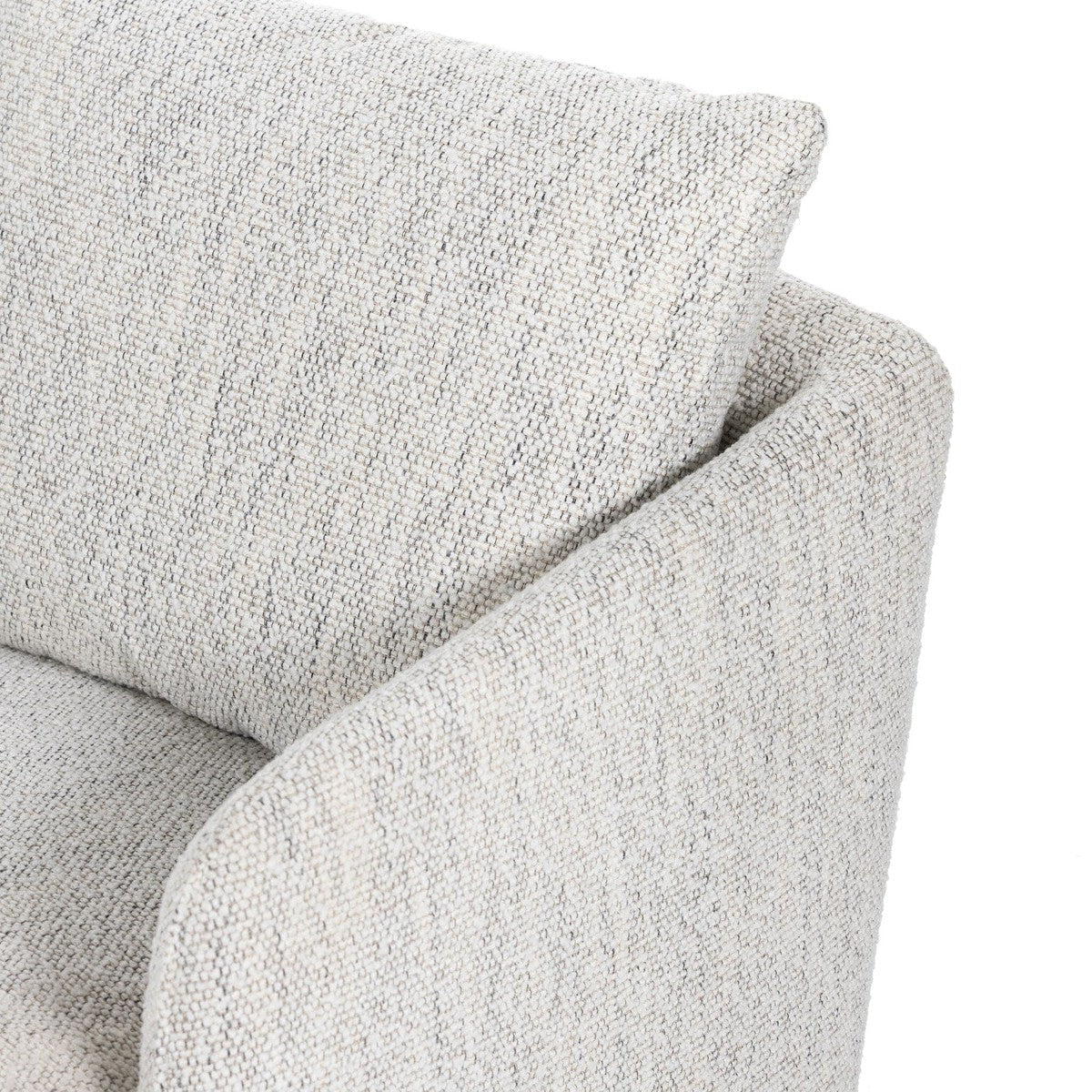 Alston Swivel Chair - Premium Merino Cotton Upholstery - Comfortable Office & Home Desk Chair for Work & Study