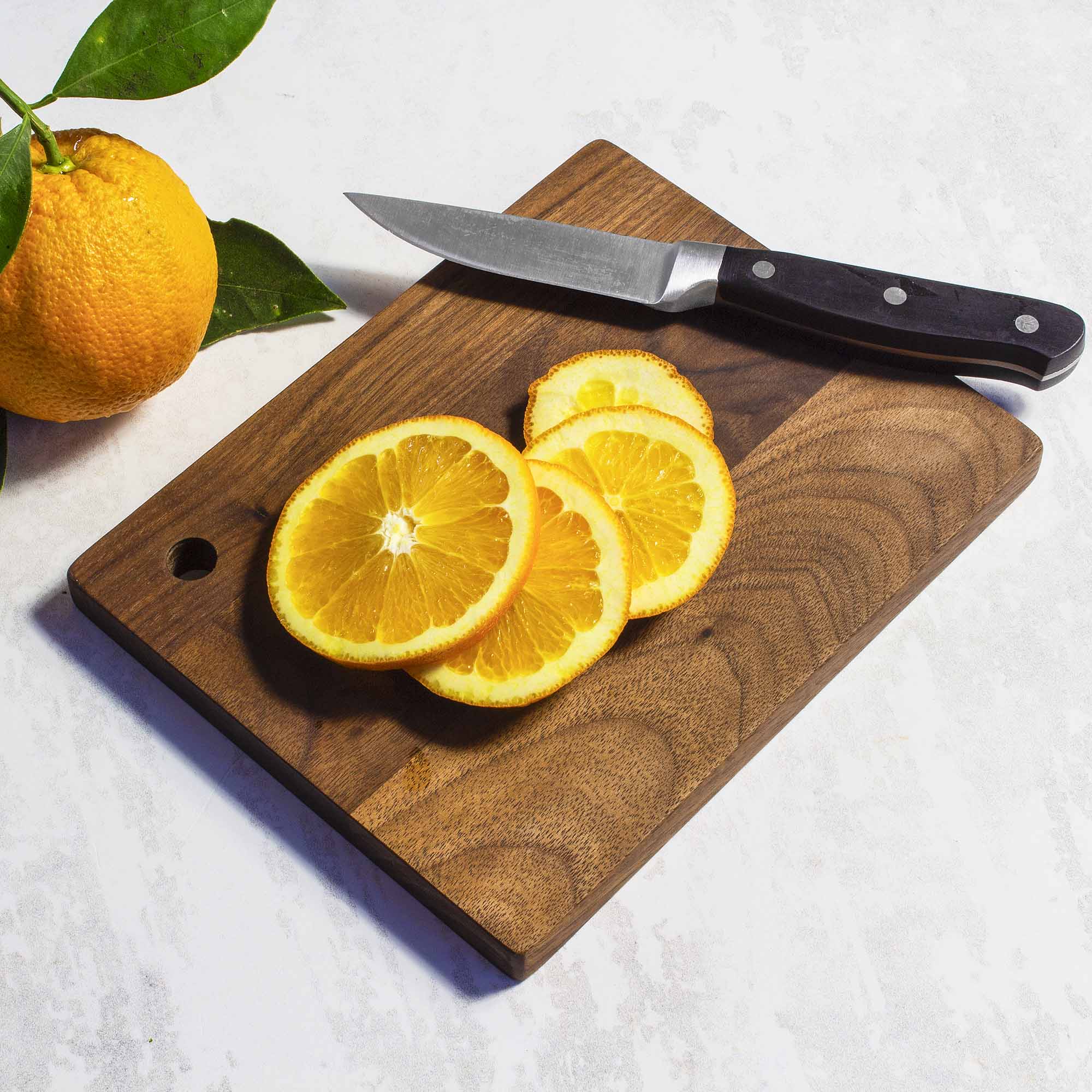 Premium TB Home® Walnut Wood Small Cutting Board - 8