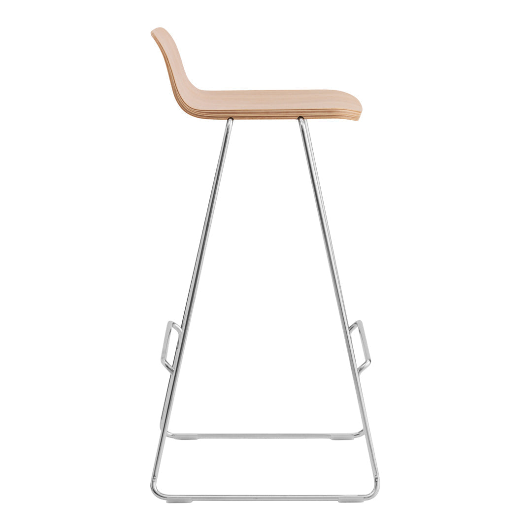 Just Bar Stool with Back - Adjustable Height Counter Stool for Kitchen Island, Breakfast Nook & Home Bar - Comfortable Back Support, Modern Design - Perfect for Dining, Entertaining & Small Spaces
