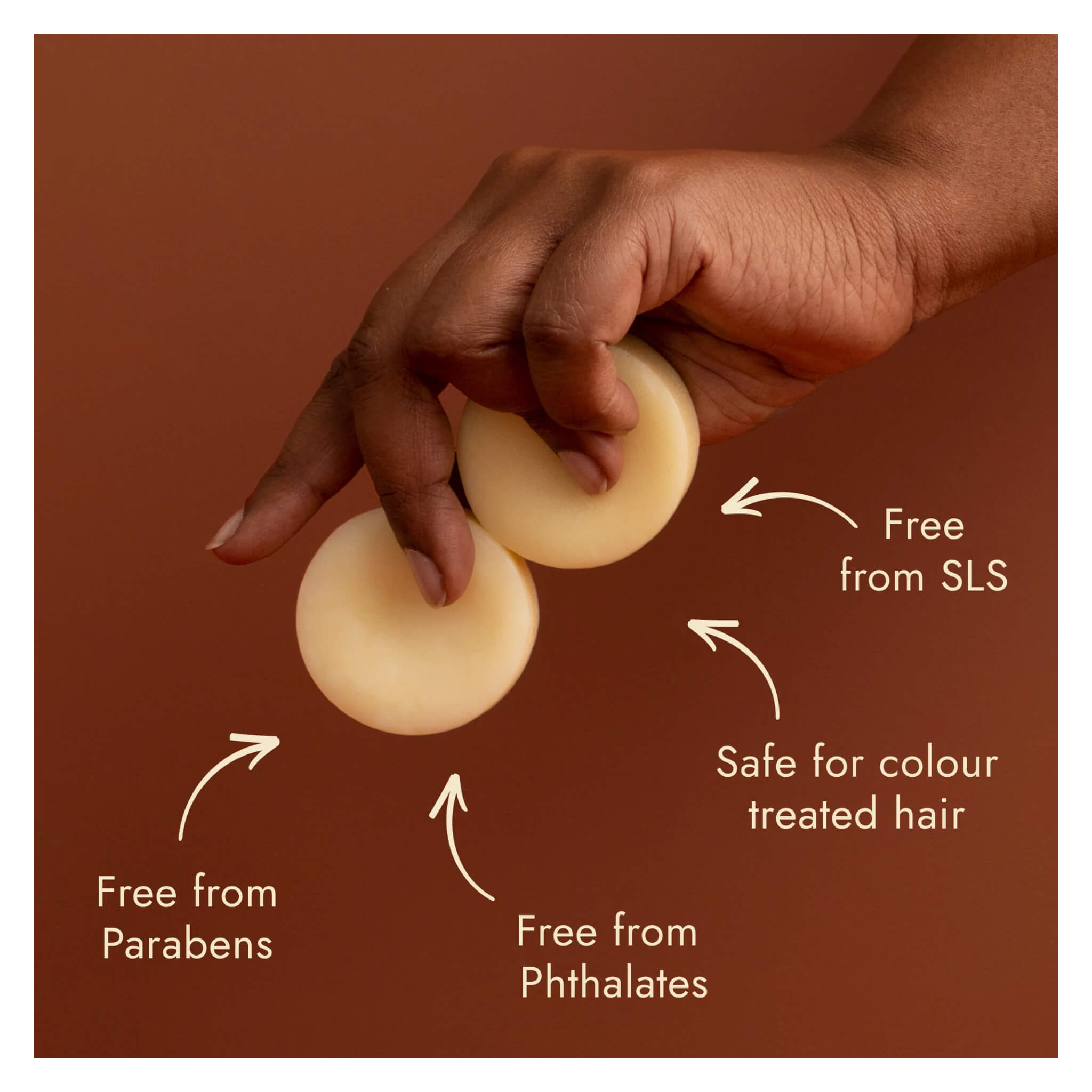 Best Sulfate-Free Dry & Curly Hair Conditioner Bar - Natural Moisturizing for Frizzy & Damaged Hair - Eco-Friendly Solid Hair Care for Travel & Zero Waste Lifestyle