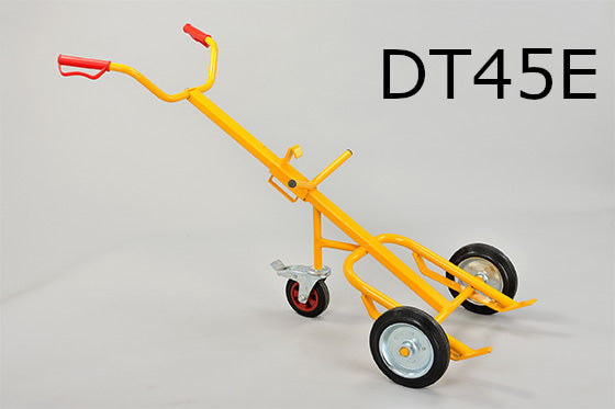 Heavy Duty Drum Trolley 400kg Capacity - Industrial Drum Dolly for Moving Barrels & Chemicals in Warehouses & Factories