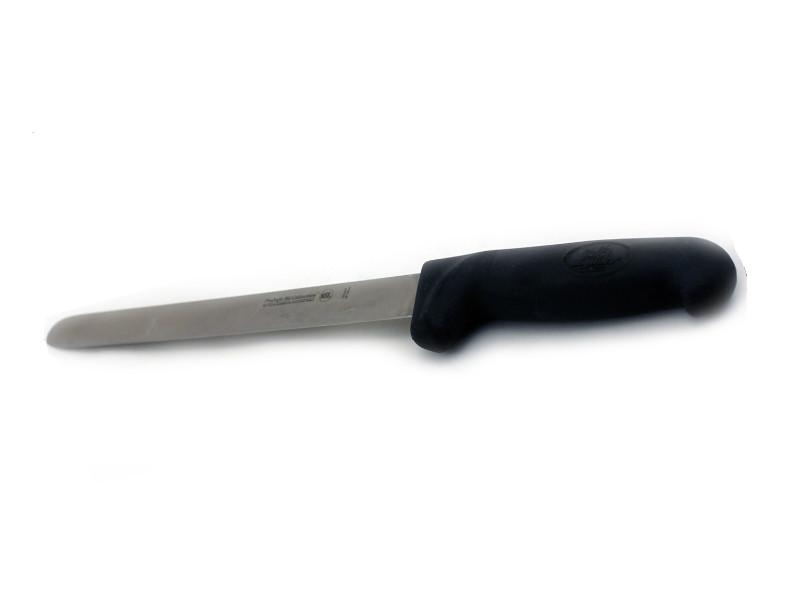 BergHOFF Soft Grip 10-Inch Stainless Steel Kitchen Knife - Professional Chef Slicer for Meat, Bread, Fruits & Vegetables | Perfect for Home Cooking, BBQ & Meal Prep
