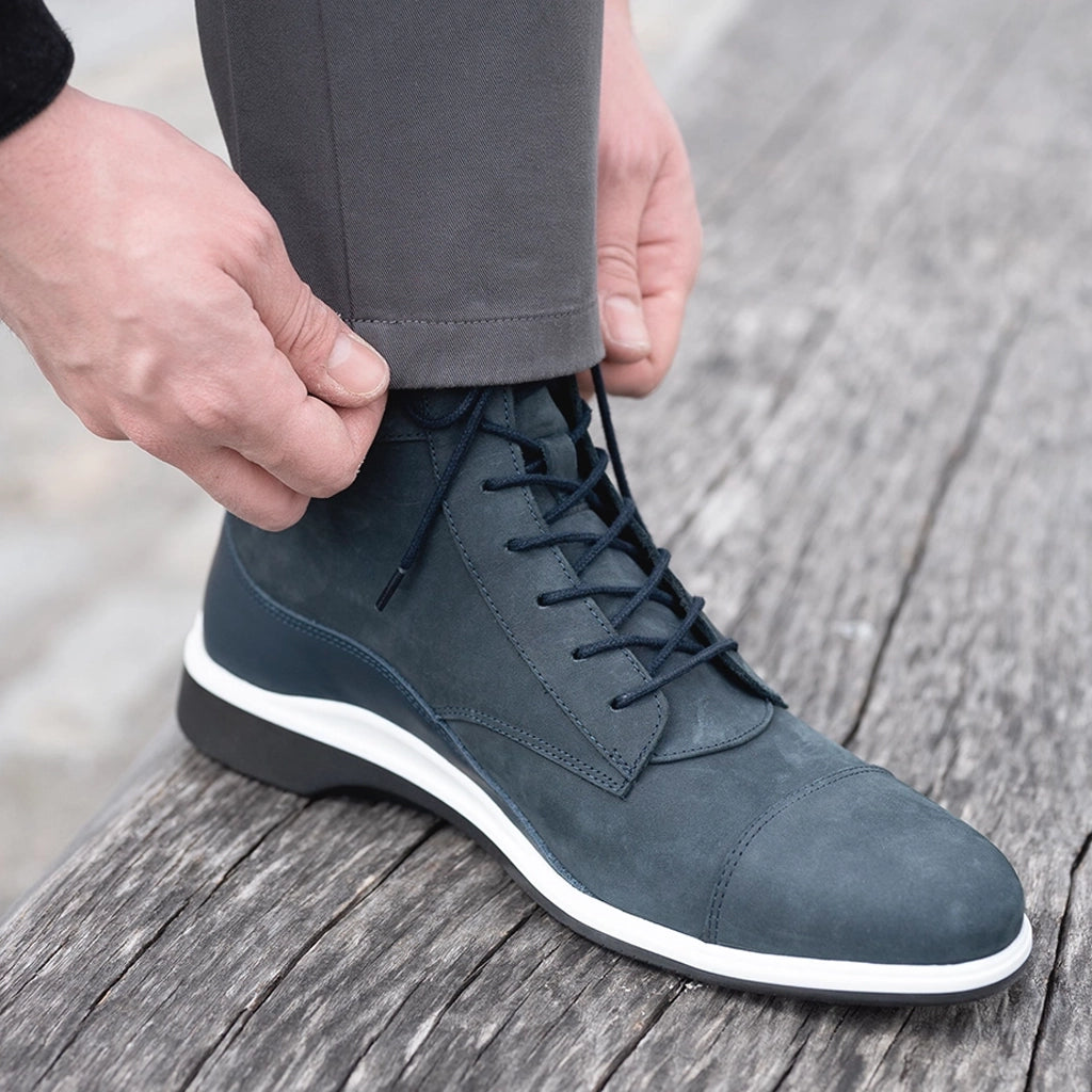 Premium Cobalt Blue Boots for Women - Waterproof & Comfortable Ankle Boots for Walking, Hiking & Outdoor Adventures