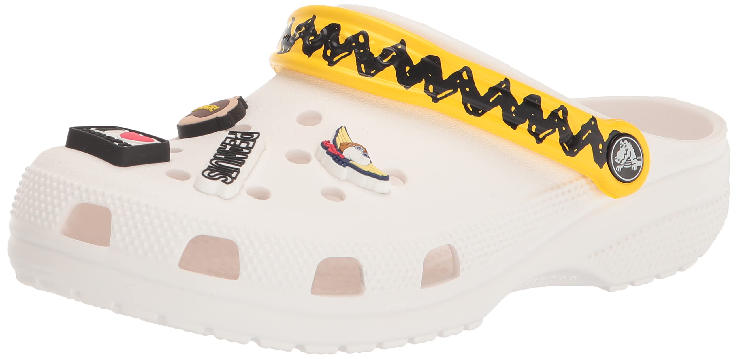 Crocs Unisex-Adult Classic Clogs | Snoopy & Peanuts Collaboration | Comfortable Slip-On Shoes for Men & Women | Perfect for Casual Wear, Gardening & Outdoor Activities