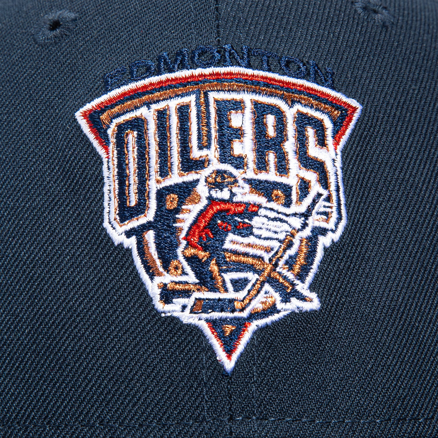 New Era 59Fifty Edmonton Oilers 30th Anniversary Patch Snapback Hat - Navy Blue NHL Hockey Cap for Men & Women - Perfect for Games, Collecting & Fan Gear
