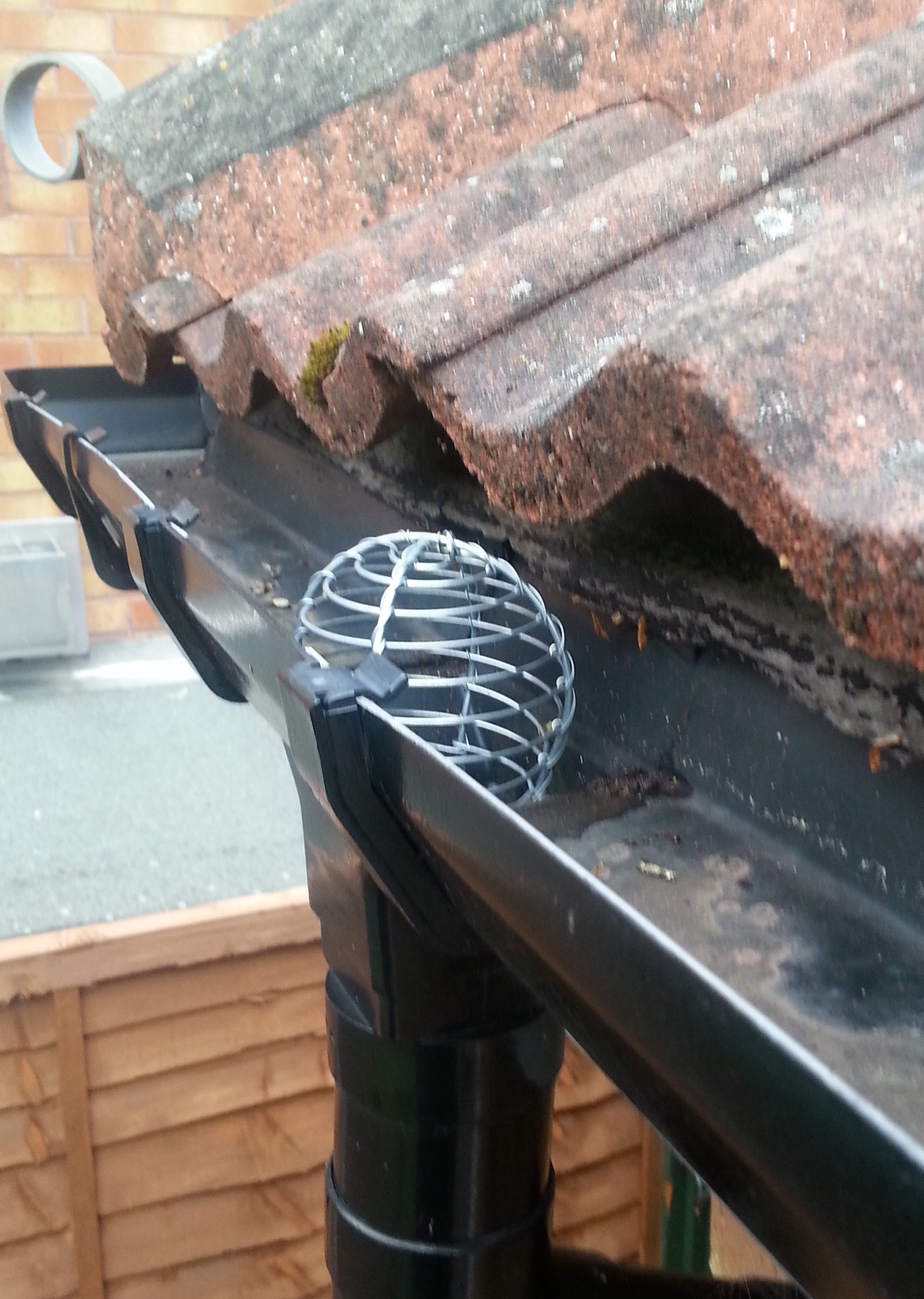 3 Inch Gutter Strainer - Heavy Duty Stainless Steel Leaf Guard - 2 Pack - Perfect for Downspout Protection & Roof Drainage System