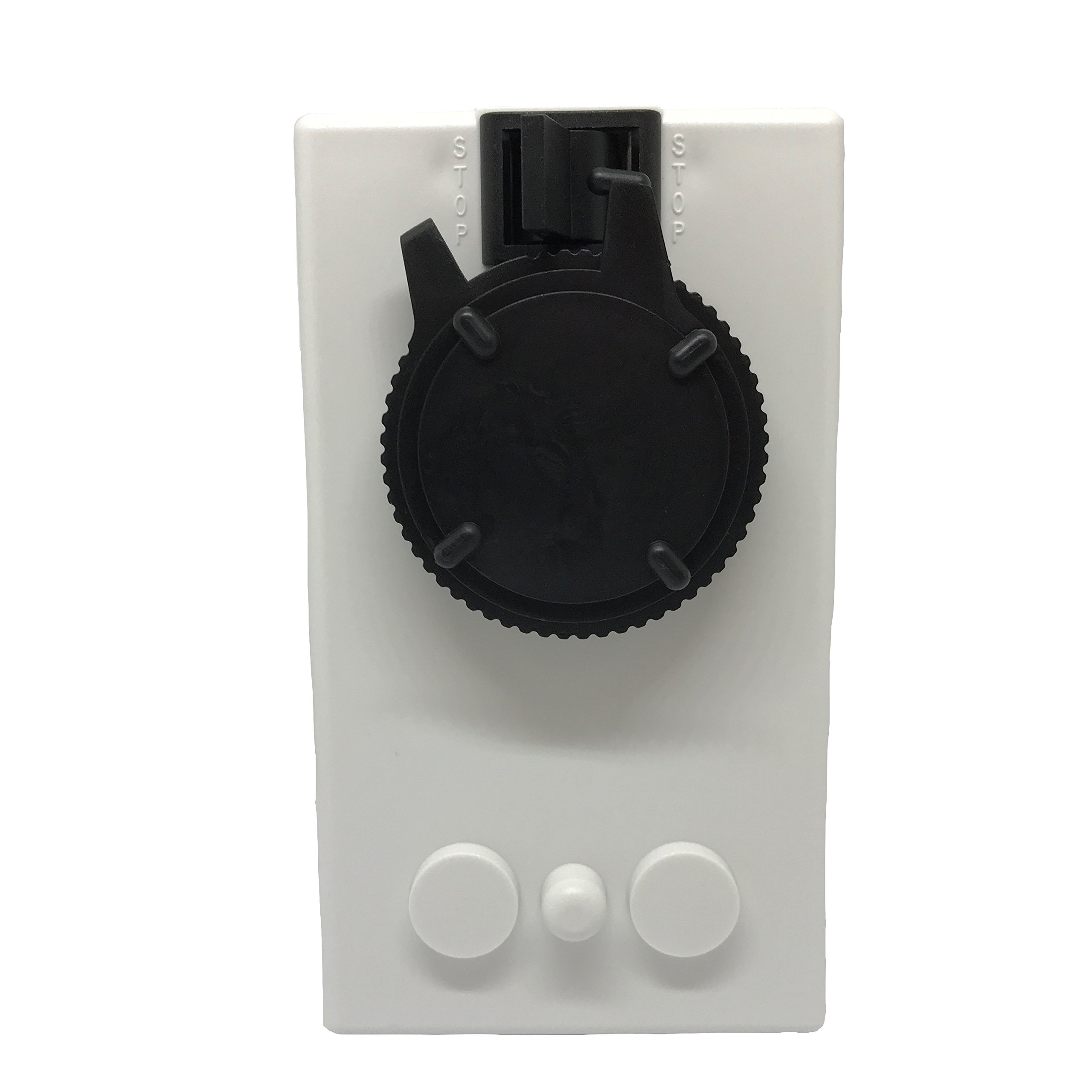 Automatic Pet Door Motor with Timer - 120V Vertical Lift Pet Door Opener for Dogs & Cats - Perfect for Homes with Sliding Glass Doors or Patio Access
