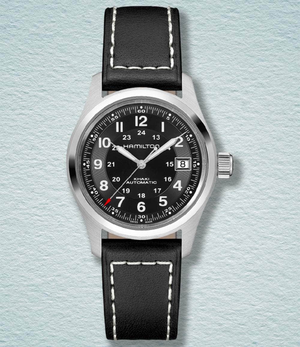 Hamilton Khaki Field Automatic Men's Watch - Military-Inspired Timepiece for Outdoor Adventures & Everyday Wear