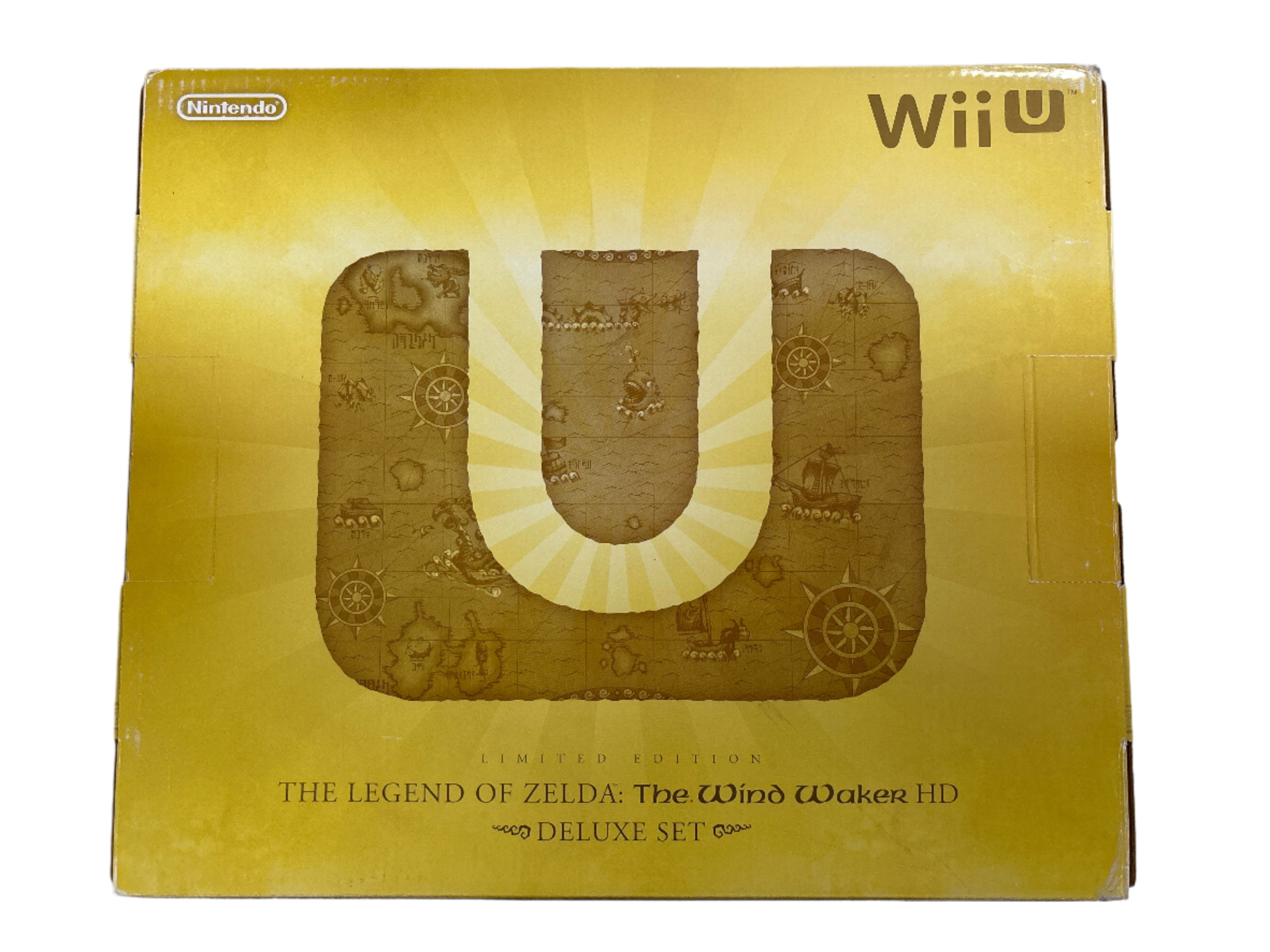 The Legend of Zelda: The Wind Waker HD Deluxe Set for Wii U - Complete Box & Inserts (No Console Included) | Perfect for Collectors & Nintendo Fans