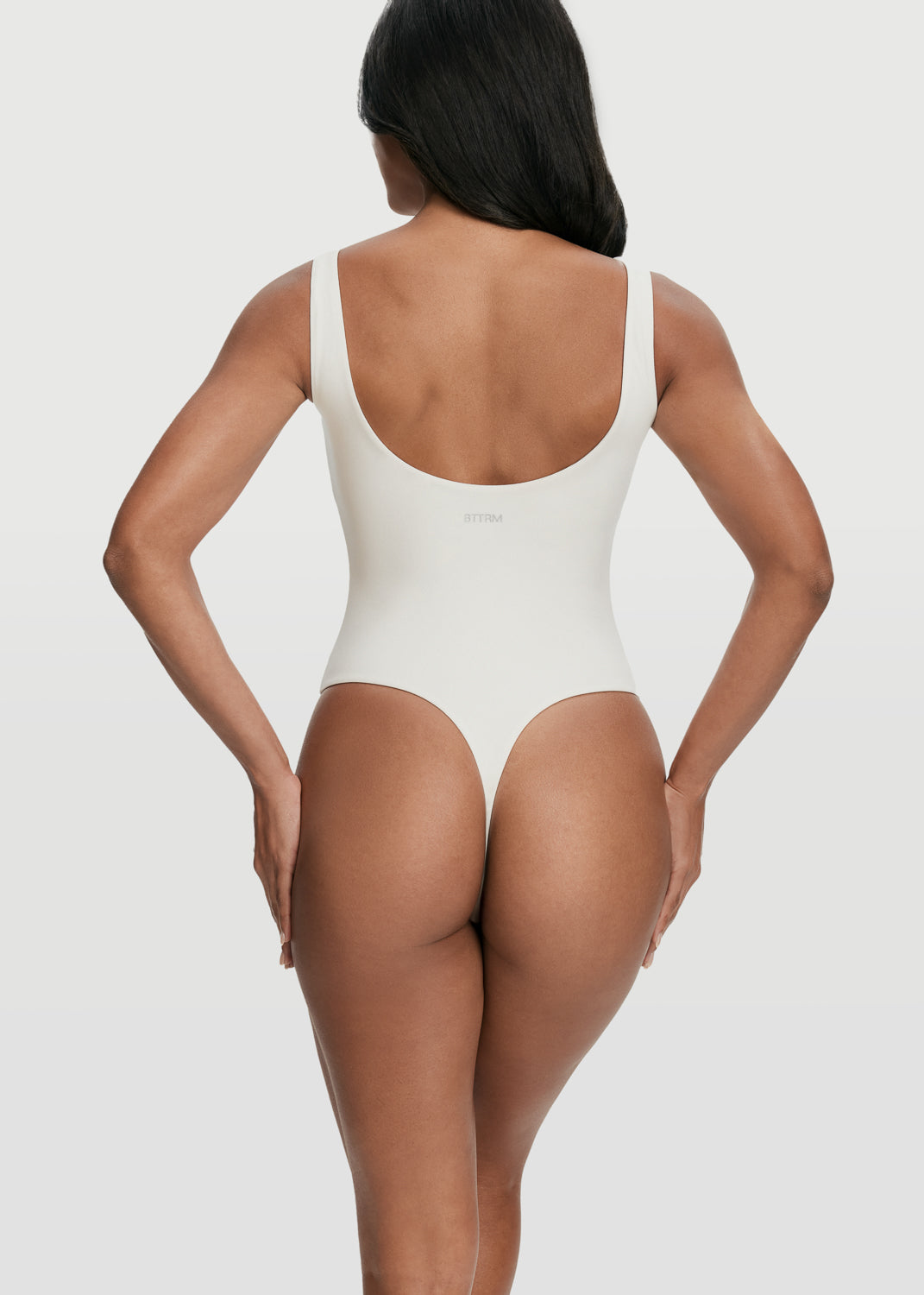 Scoop Back Bodysuit for Women - Stretchy Comfortable Seamless Tank Top - Perfect for Layering, Workout, and Everyday Wear