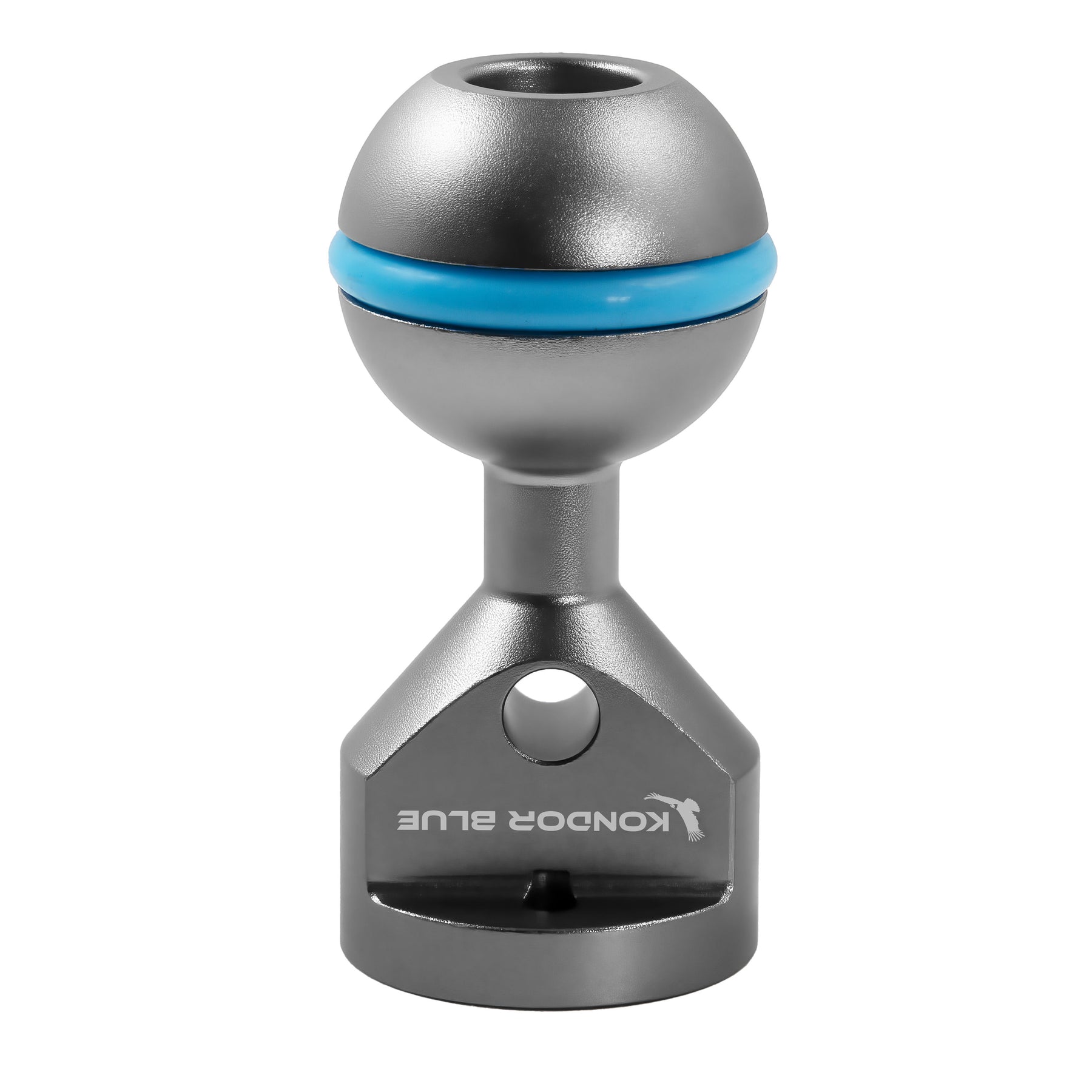 Kondor Blue Ball Head 3/8'' Accessory Mount for Magic Arms - Space Gray | Professional Camera Rig Stabilizer for DSLR & Mirrorless Filmmaking