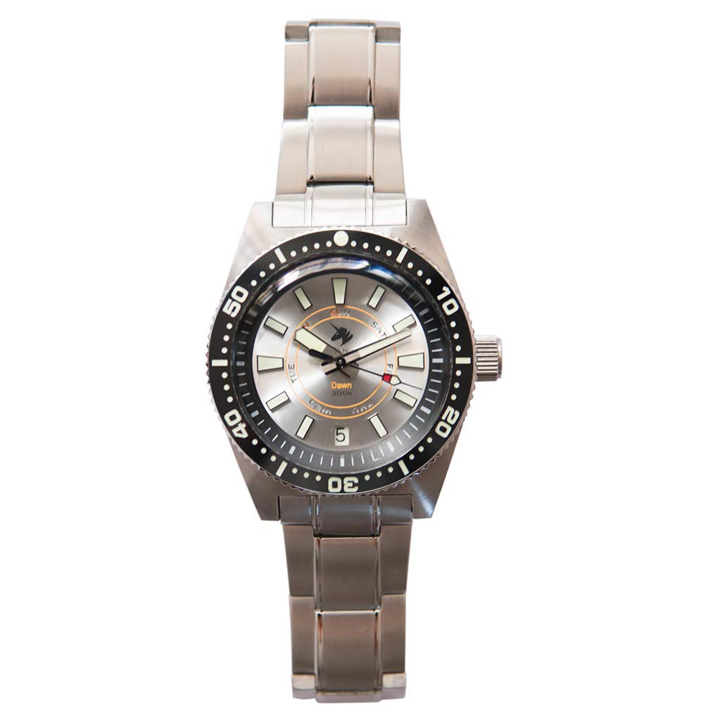 Proxima 62Mas Men's Automatic Dive Watch - 30Bar Waterproof, NH36 Movement, Sapphire Crystal, C3 Luminous, Ceramic Bezel - Sport Diver Wristwatch for Scuba Diving & Outdoor Adventures