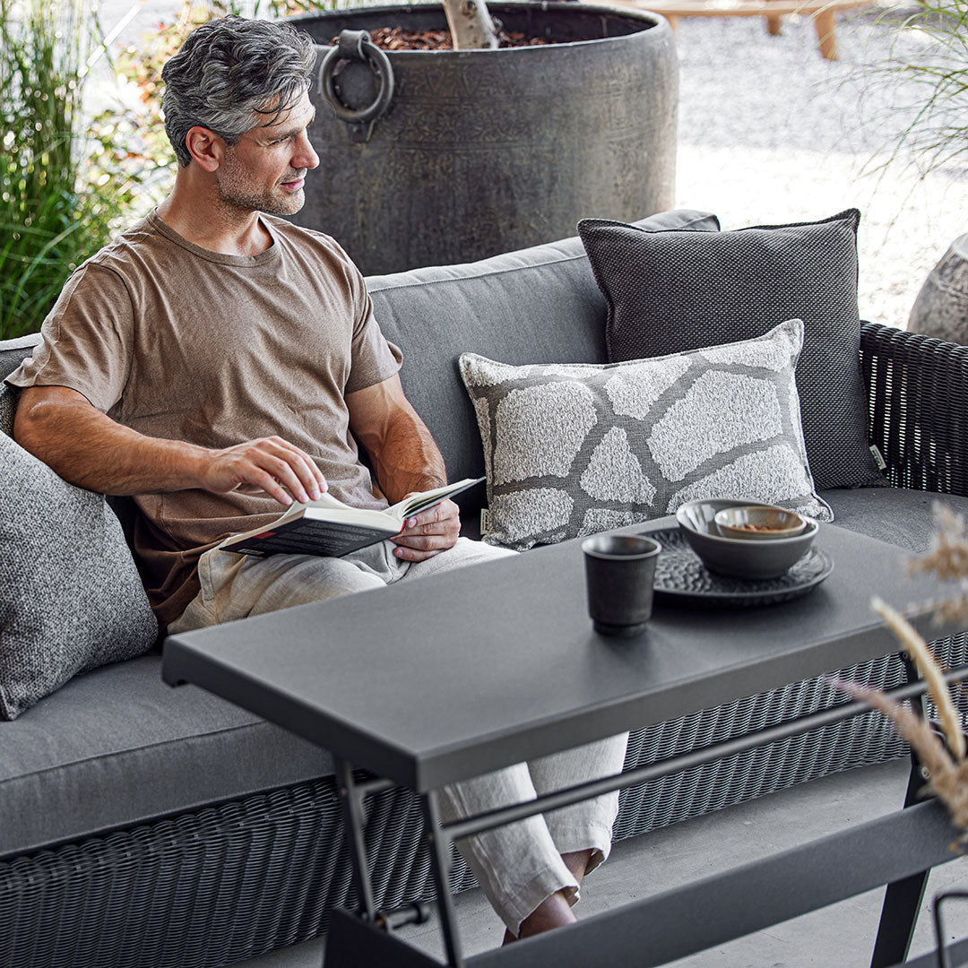 Modern Dual Height Chill Out Coffee Table - Adjustable & Stylish Living Room Furniture for Small Spaces, Apartments, and Home Decor
