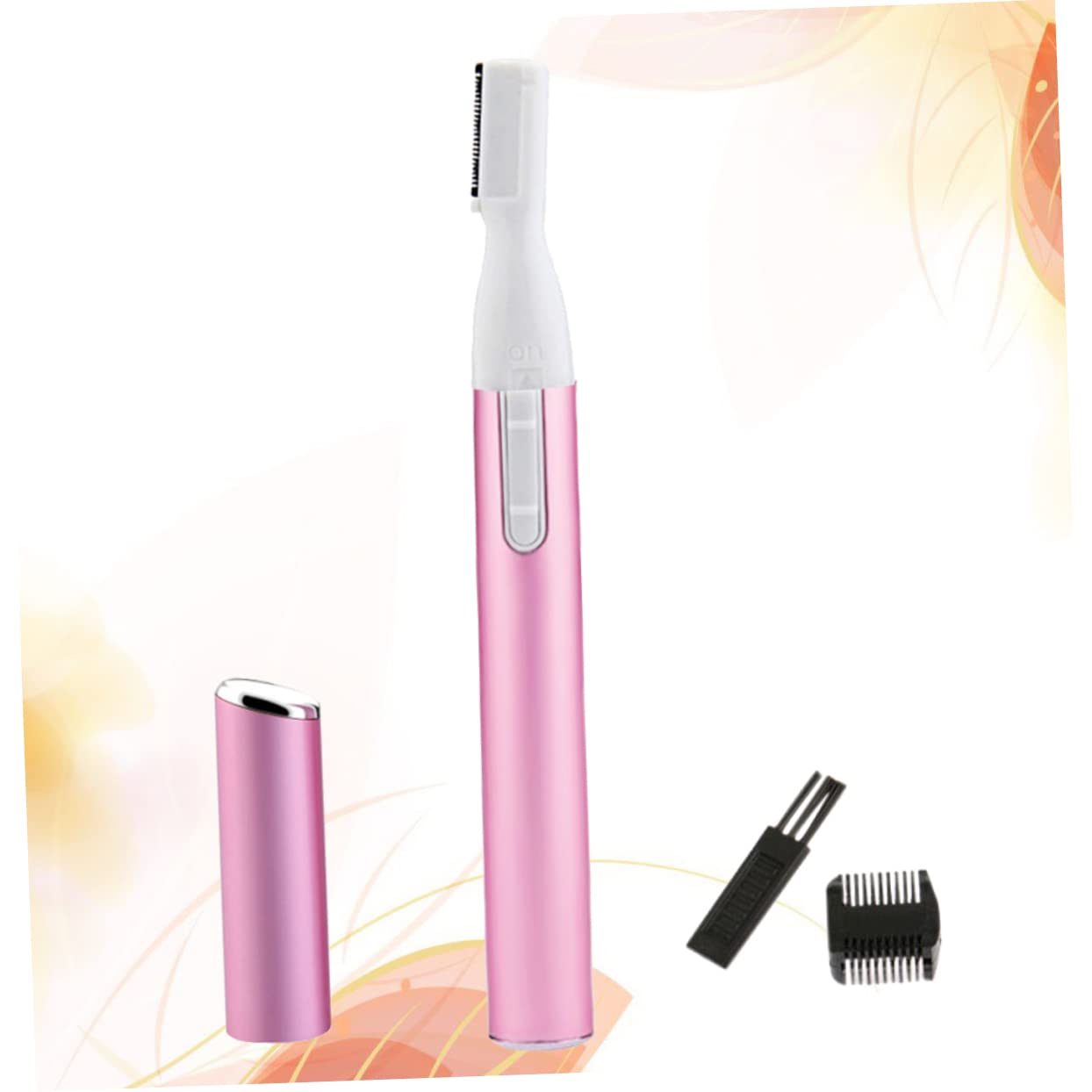 Electric Eyebrow Trimmer for Women - Painless Facial Hair Remover & Epilator - Perfect for Eyebrow Shaping, Upper Lip & Chin Hair Removal at Home or Travel