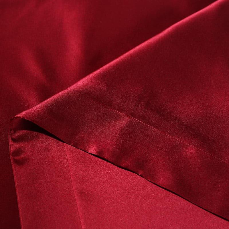 19 Momme 100% Mulberry Silk Oxford Pillowcase for Hair & Skin - Hypoallergenic, Breathable, Cooling Sleep Pillow Cover for Side & Back Sleepers - Luxury Bedding for Women & Men