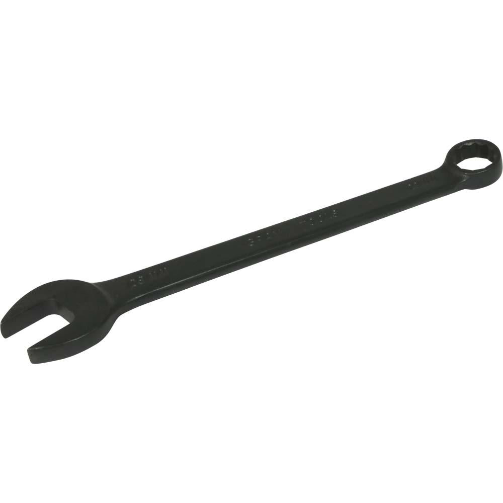 12-Piece Metric Combination Wrenches Set - 15° Offset Design with Black Oxide Finish - Perfect for Automotive Repair, Machinery Maintenance & DIY Projects