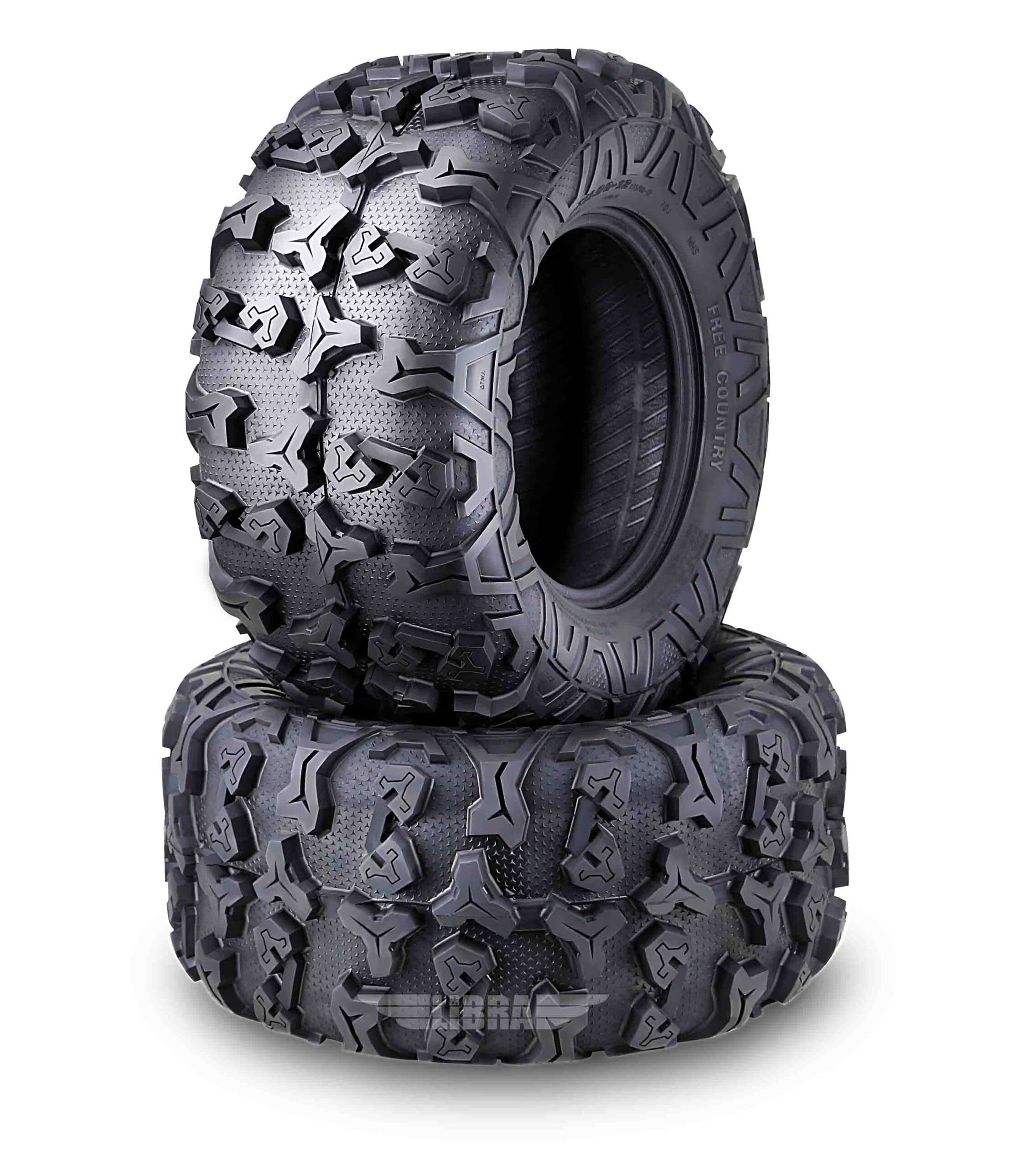 Premium 8PR ATV/UTV Tires 25x11x12 - Heavy Duty All-Terrain Tires for 2006 Bombardier OUTLANDER 400 - Perfect for Off-Roading, Mudding & Trail Riding