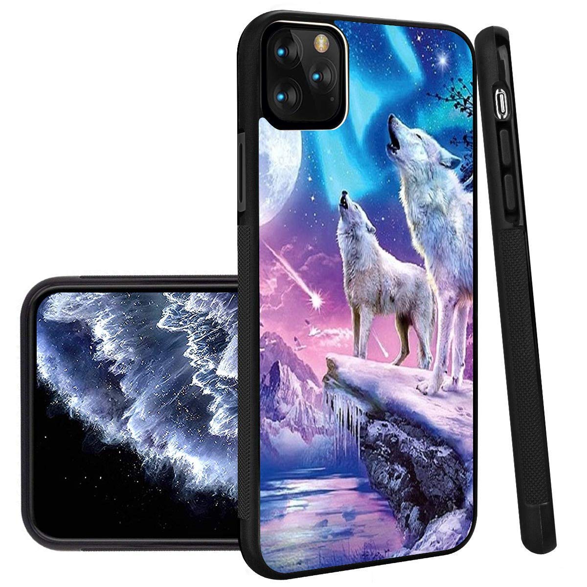 Arctic Wolf iPhone 11 Pro Max Case - Shockproof TPU Protective Cover with Non-Slip Soft Design | Perfect for Outdoor Adventures & Daily Protection