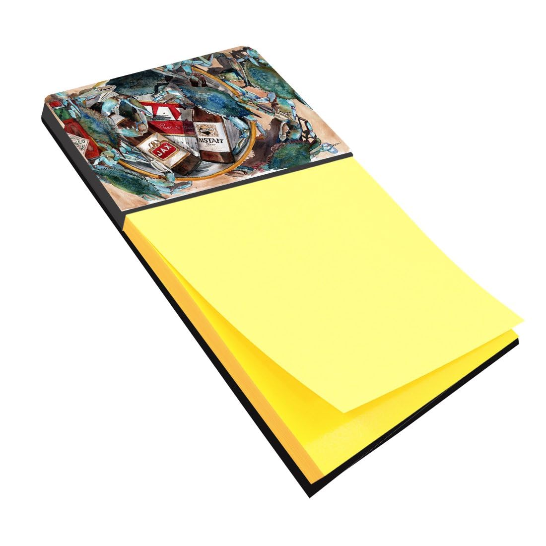 Caroline's Treasures Multicolor Desk Artwork Notepad Holder (8919SN) - Perfect for Office, Home & School Organization