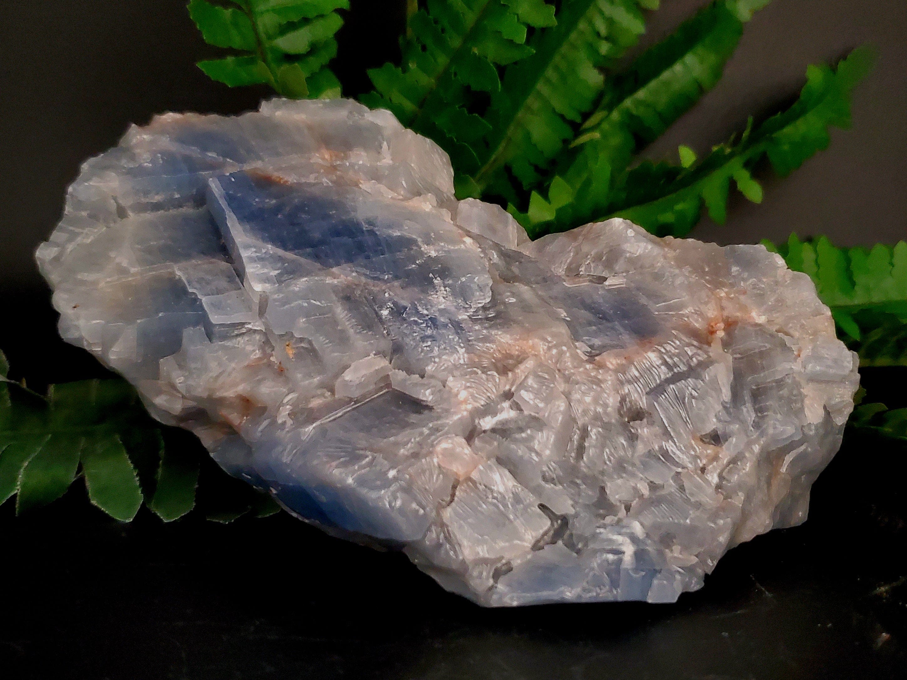 Blue Calcite Crystal - Natural Healing Stone for Meditation, Stress Relief & Positive Energy | Perfect for Home Decor, Yoga & Spiritual Practices