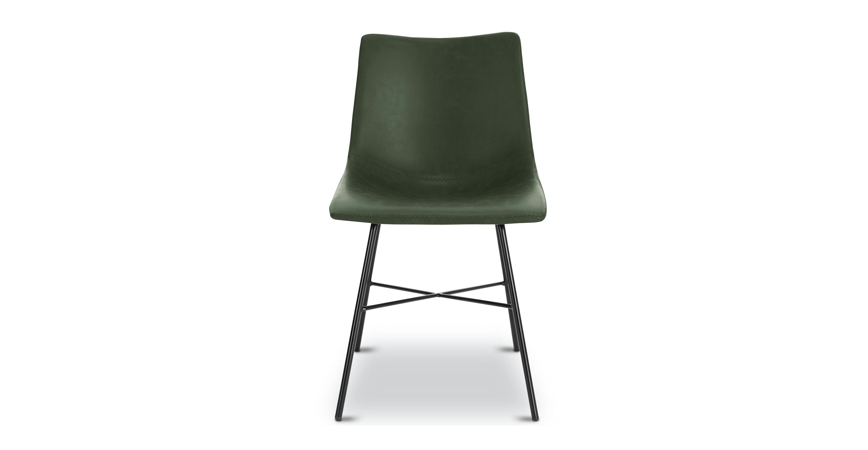 Paxton Modern Dining Chair - Sturdy Wooden Kitchen Chairs Set of 2, Comfortable Upholstered Seat - Perfect for Dining Room, Kitchen, Breakfast Nook & Small Spaces
