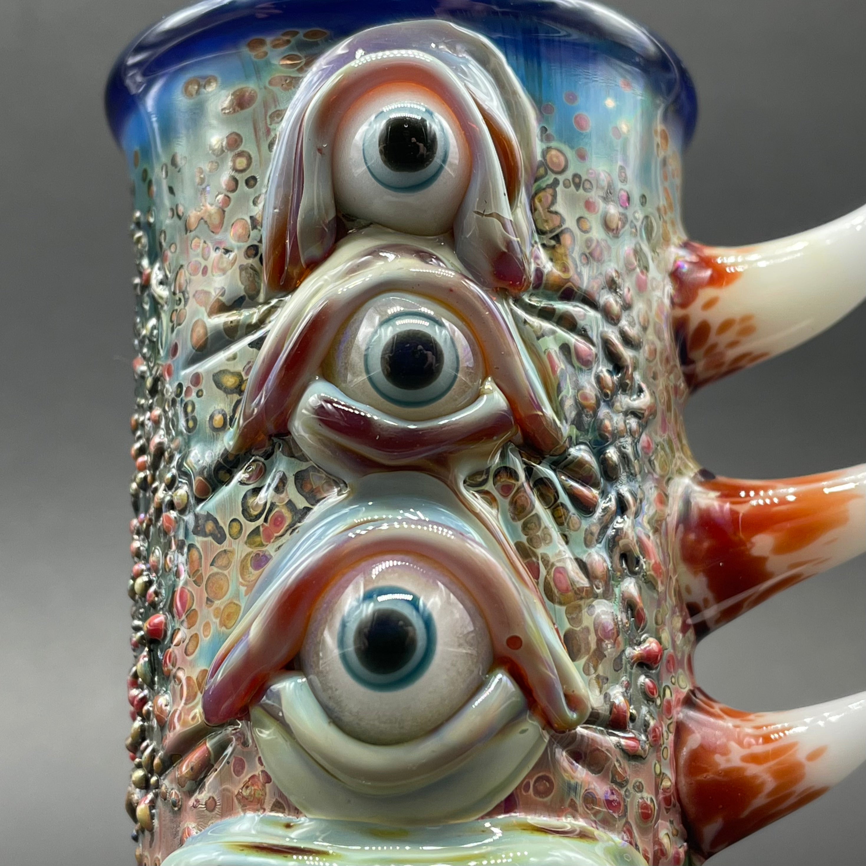 3-Piece Vertical Shot Glass Set - Perfect for Parties, Bars & Home Entertaining - 3 Eye Design for Fun Drinking Games & Cocktails