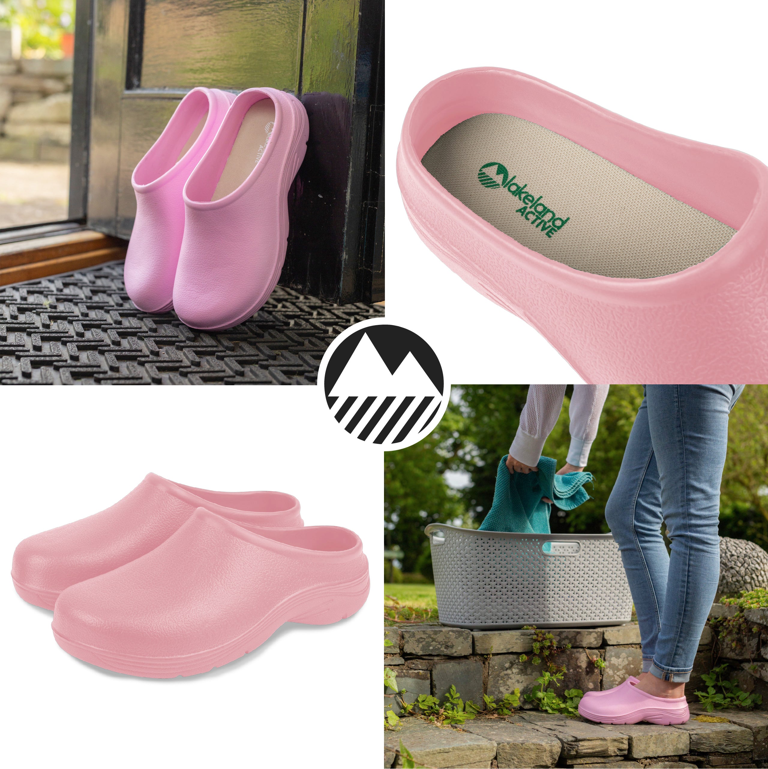 Women's Lorton Garden & Work Clogs - Comfortable Slip-Resistant Shoes for Gardening, Farming & Outdoor Work - Perfect for Yard Work, Landscaping & Wet Conditions