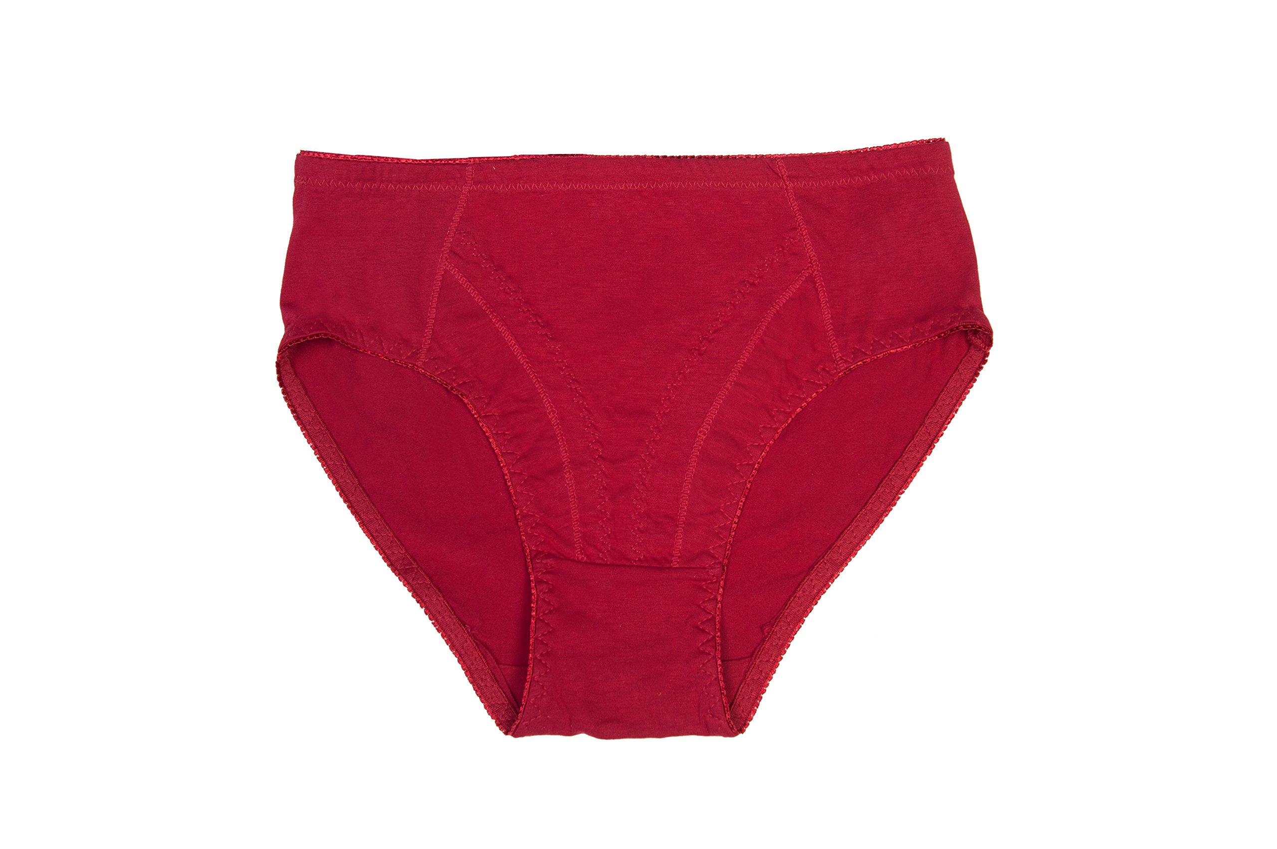 4-Pack Women's Cotton Spandex High Cut Bikini Underwear - Breathable, Stretchy & Silky Soft Comfort - Perfect for Yoga, Beach & Everyday Wear