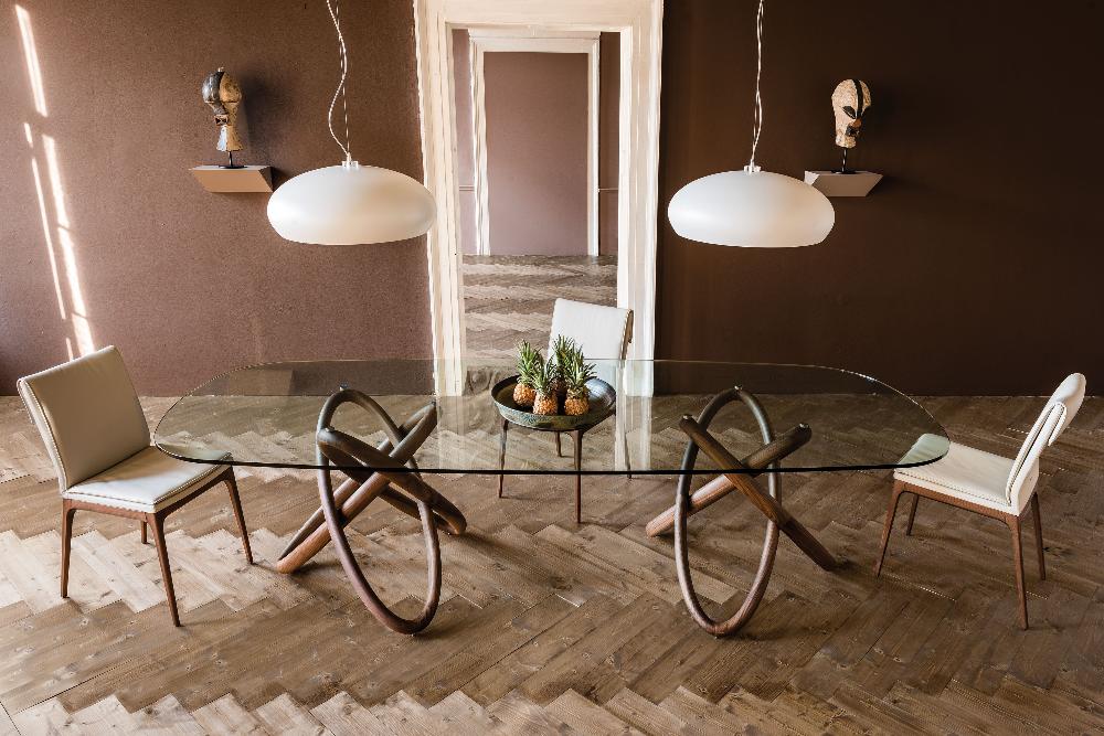 Cattelan Carioca Table - Modern Dining Table for Home & Office - Perfect for Kitchen, Dining Room & Conference Spaces