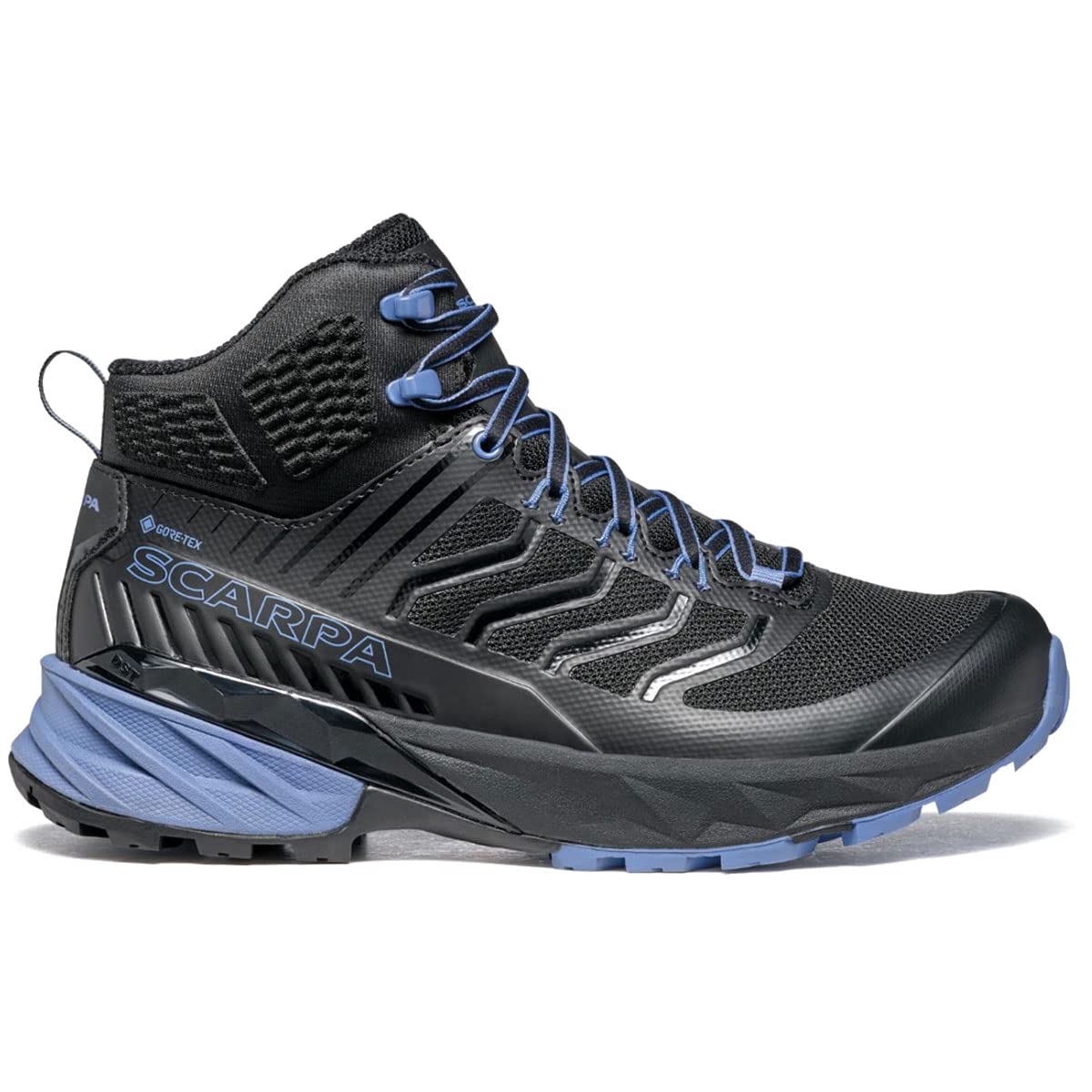 SCARPA Women's Rush Mid GTX Waterproof Hiking Boots - Gore-Tex Trail Running Shoes for Outdoor Adventures, Backpacking & Mountain Climbing