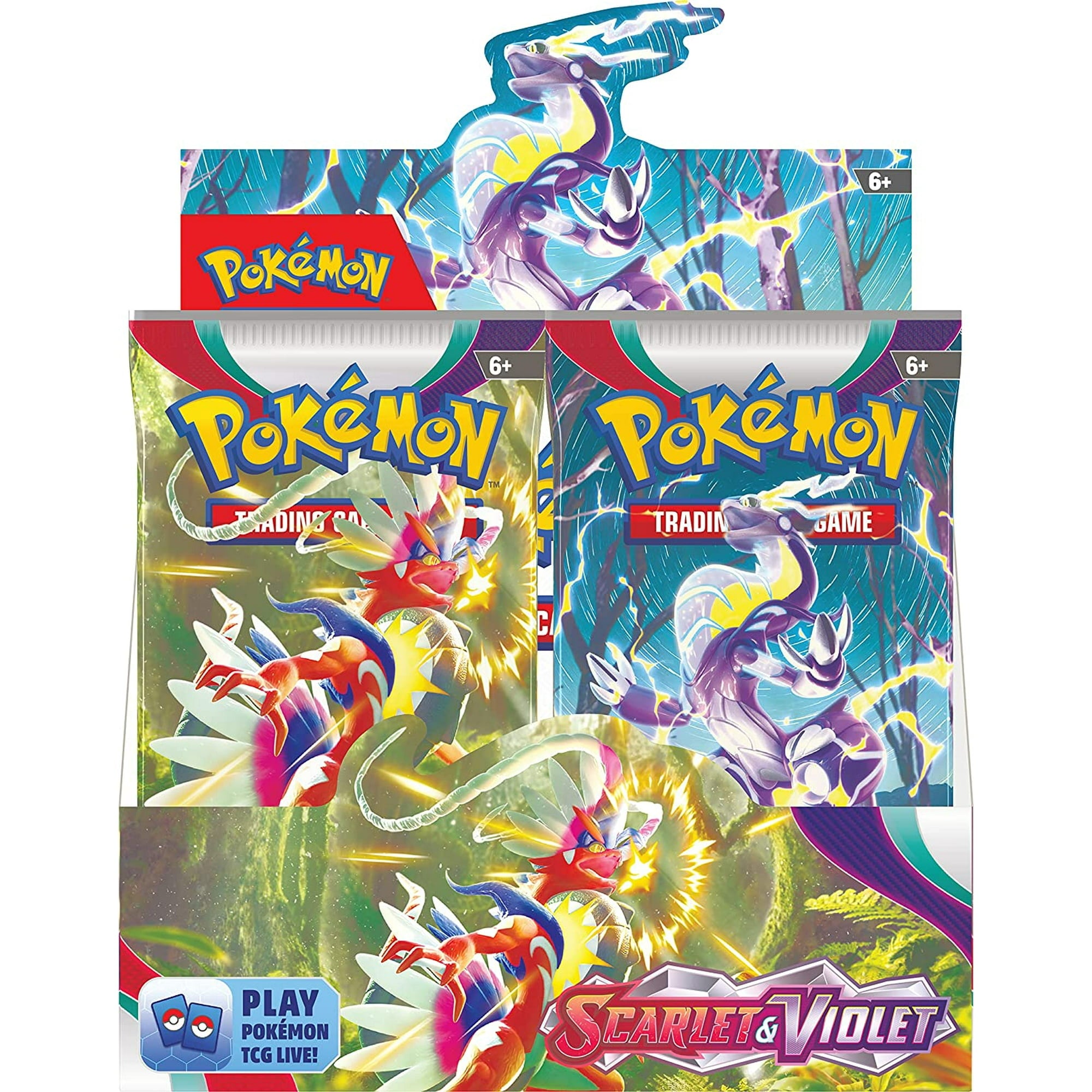 Pokemon TCG: Scarlet & Violet Booster Pack - 36 Cards for Collectors & Players | Enhance Your Deck for Battles & Trading | Perfect for Game Nights & Tournaments